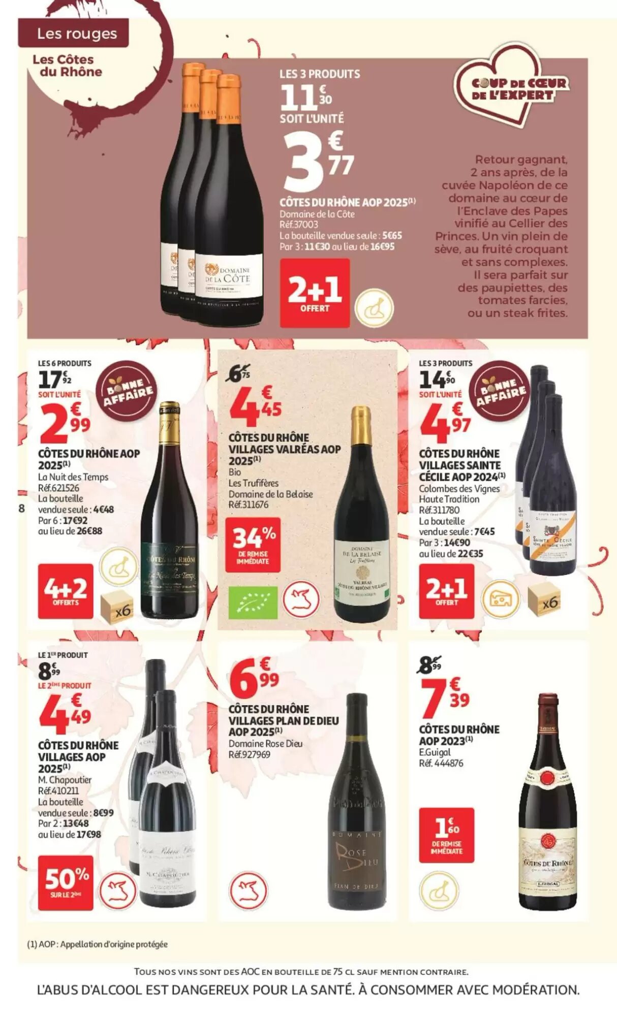 Prospectus promotionnel Auchan valable à partir du 25/09/2026 - Page 8.