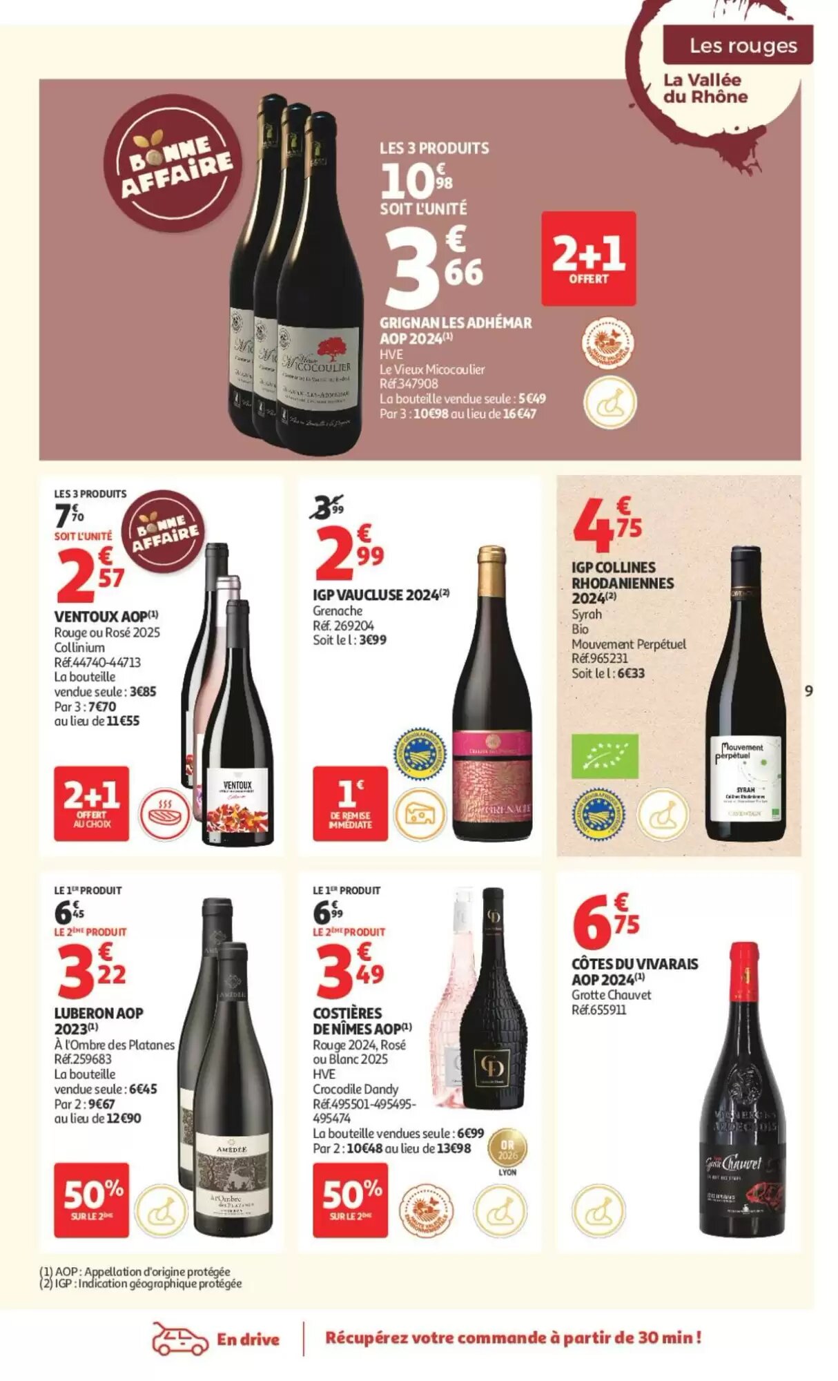 Prospectus promotionnel Auchan valable à partir du 25/09/2026 - Page 9.