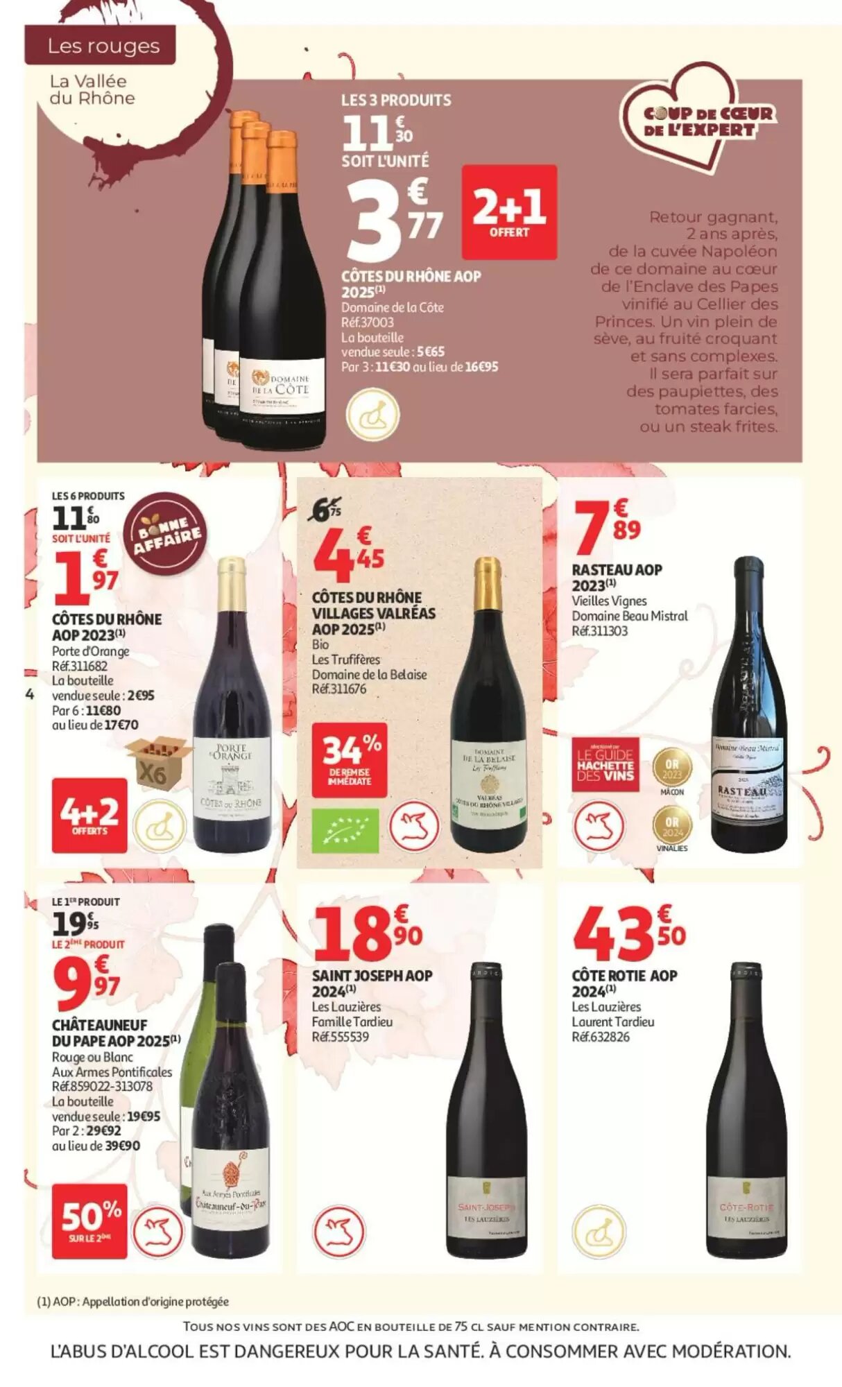 Prospectus promotionnel Auchan valable à partir du 25/09/2026 - Page 4.