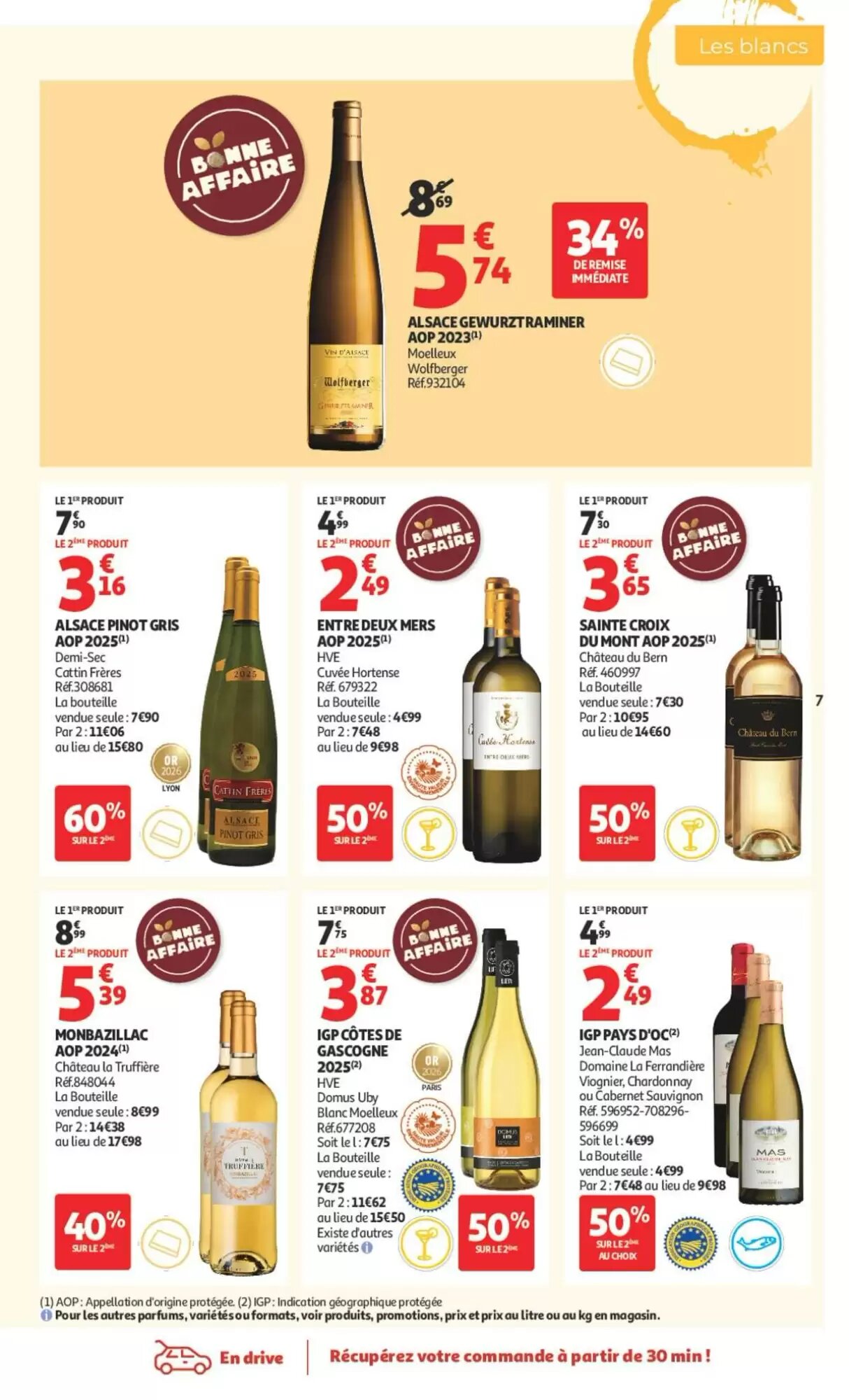 Prospectus promotionnel Auchan valable à partir du 25/09/2026 - Page 7.