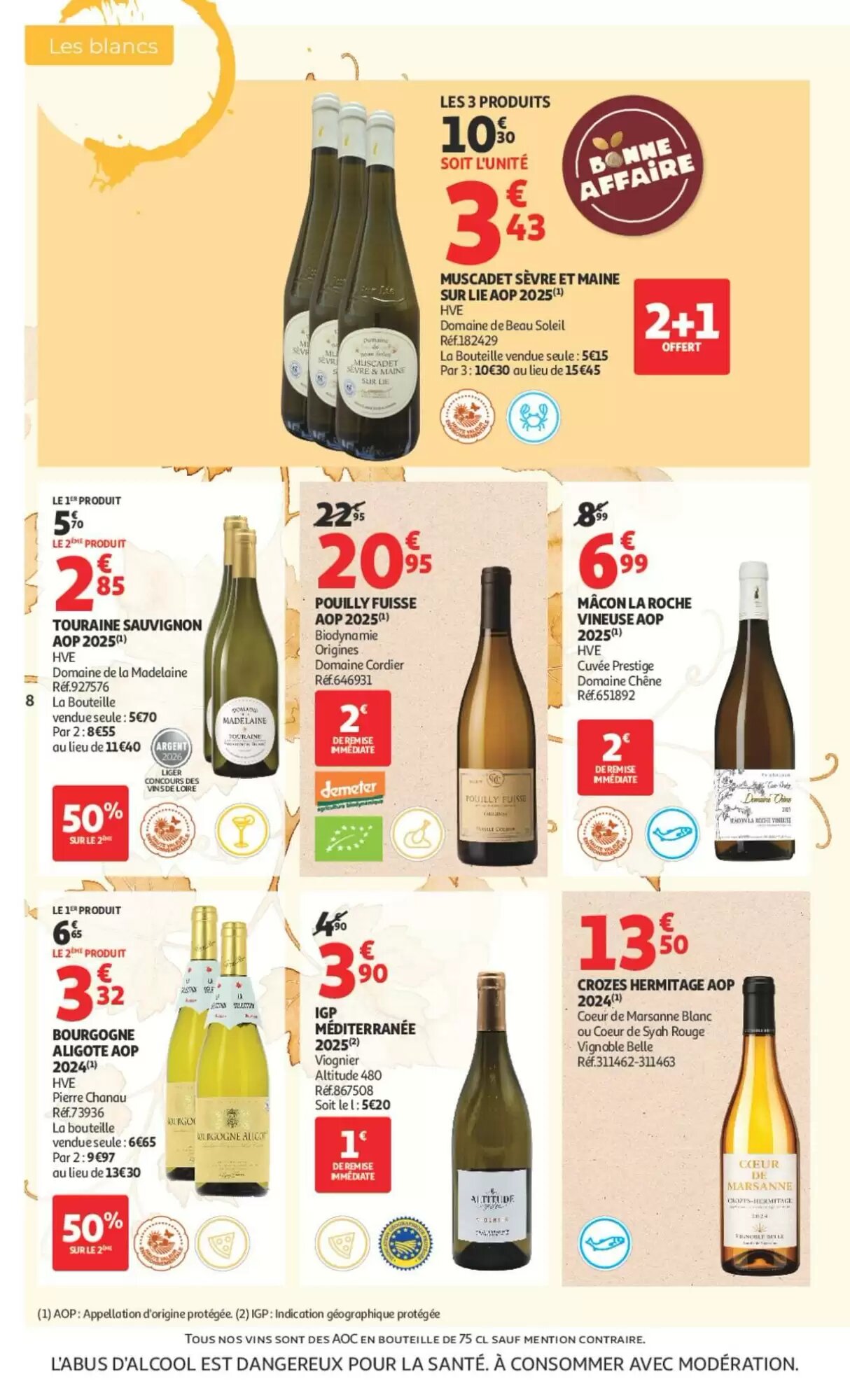 Prospectus promotionnel Auchan valable à partir du 25/09/2026 - Page 8.