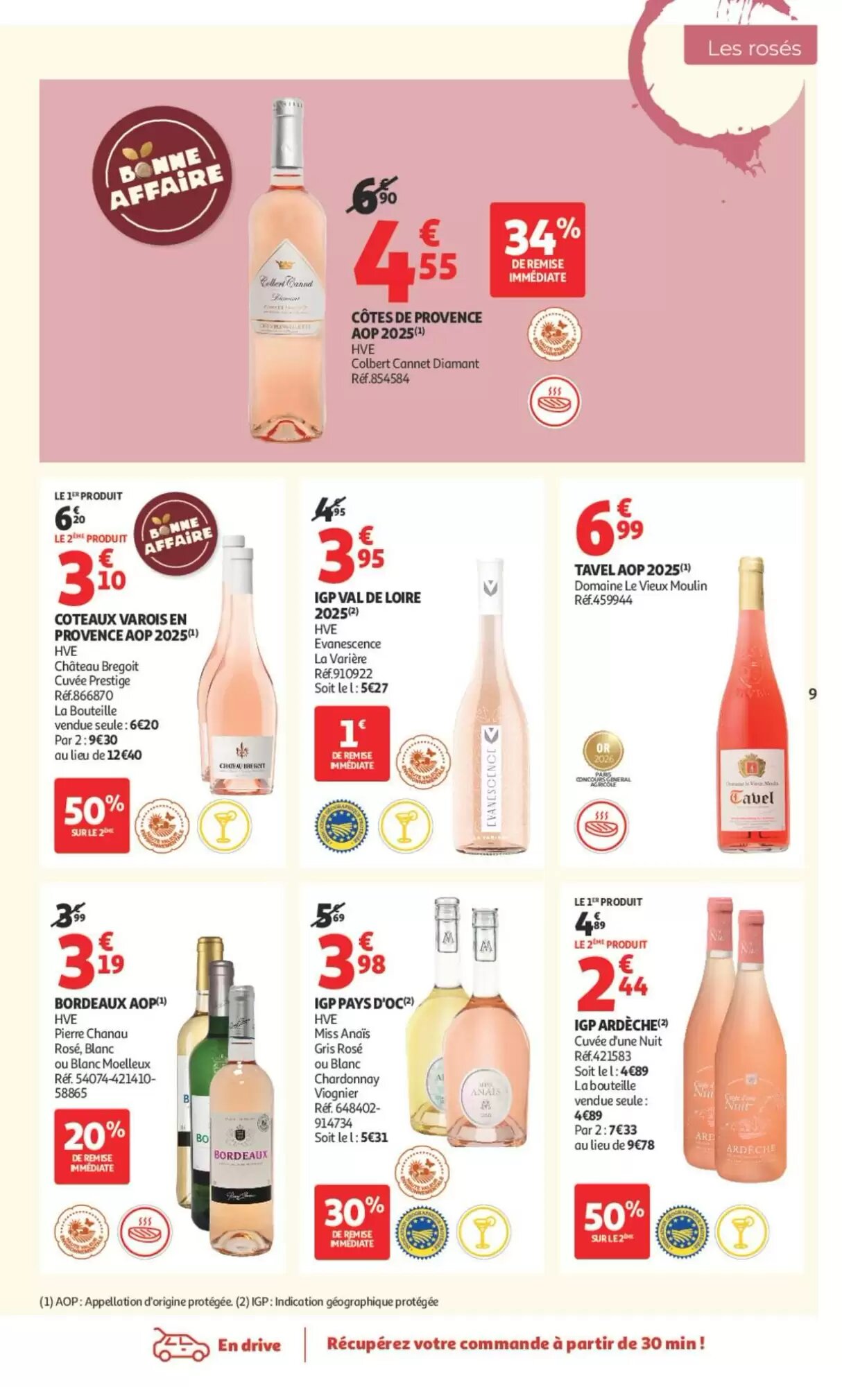 Prospectus promotionnel Auchan valable à partir du 25/09/2026 - Page 9.