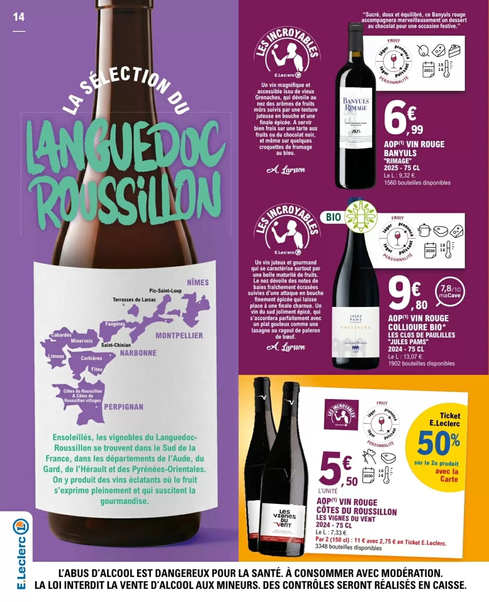 Prospectus promotionnel E.Leclerc valable à partir du 26/09/2026 - Page 14.