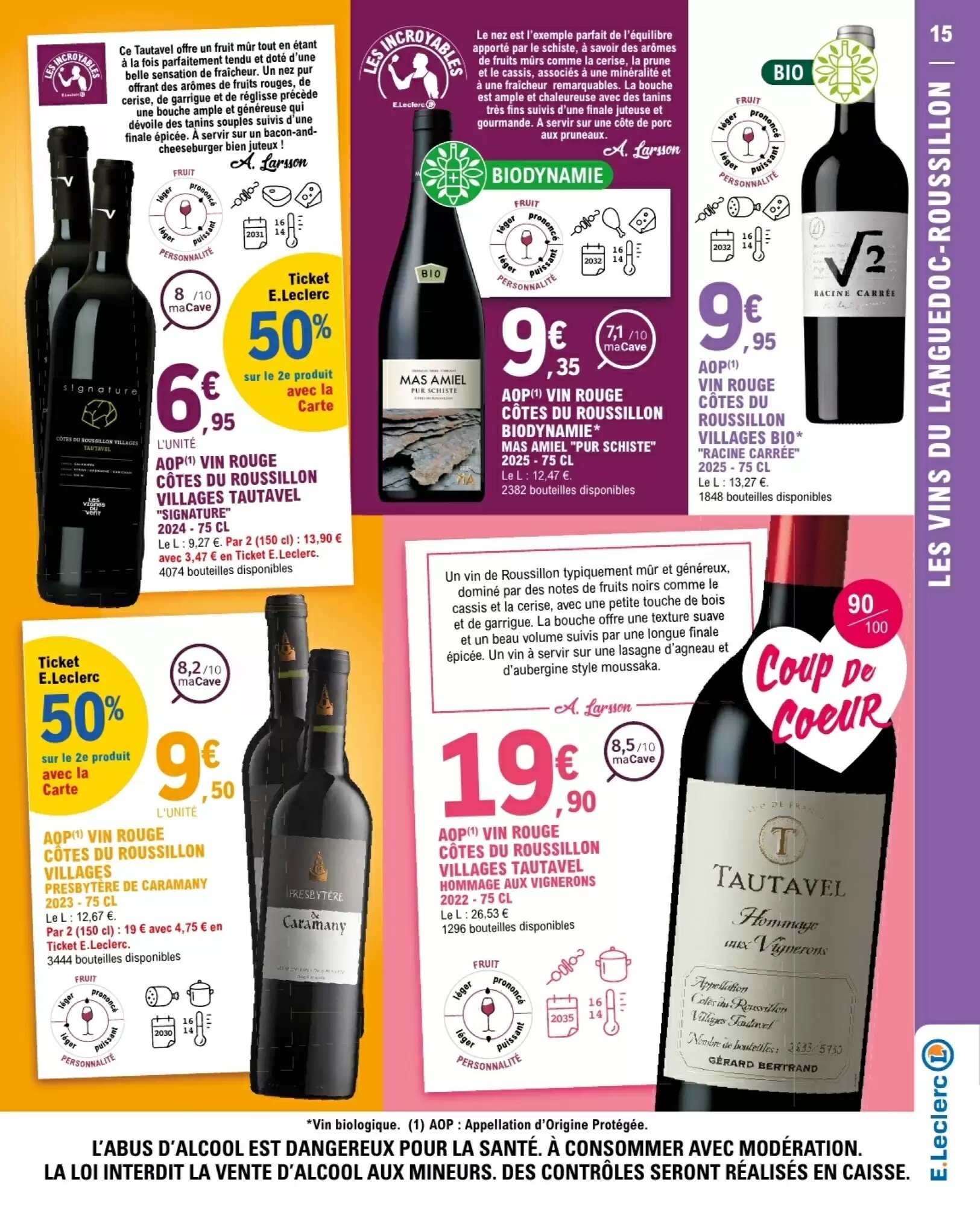 Prospectus promotionnel E.Leclerc valable à partir du 26/09/2026 - Page 15.