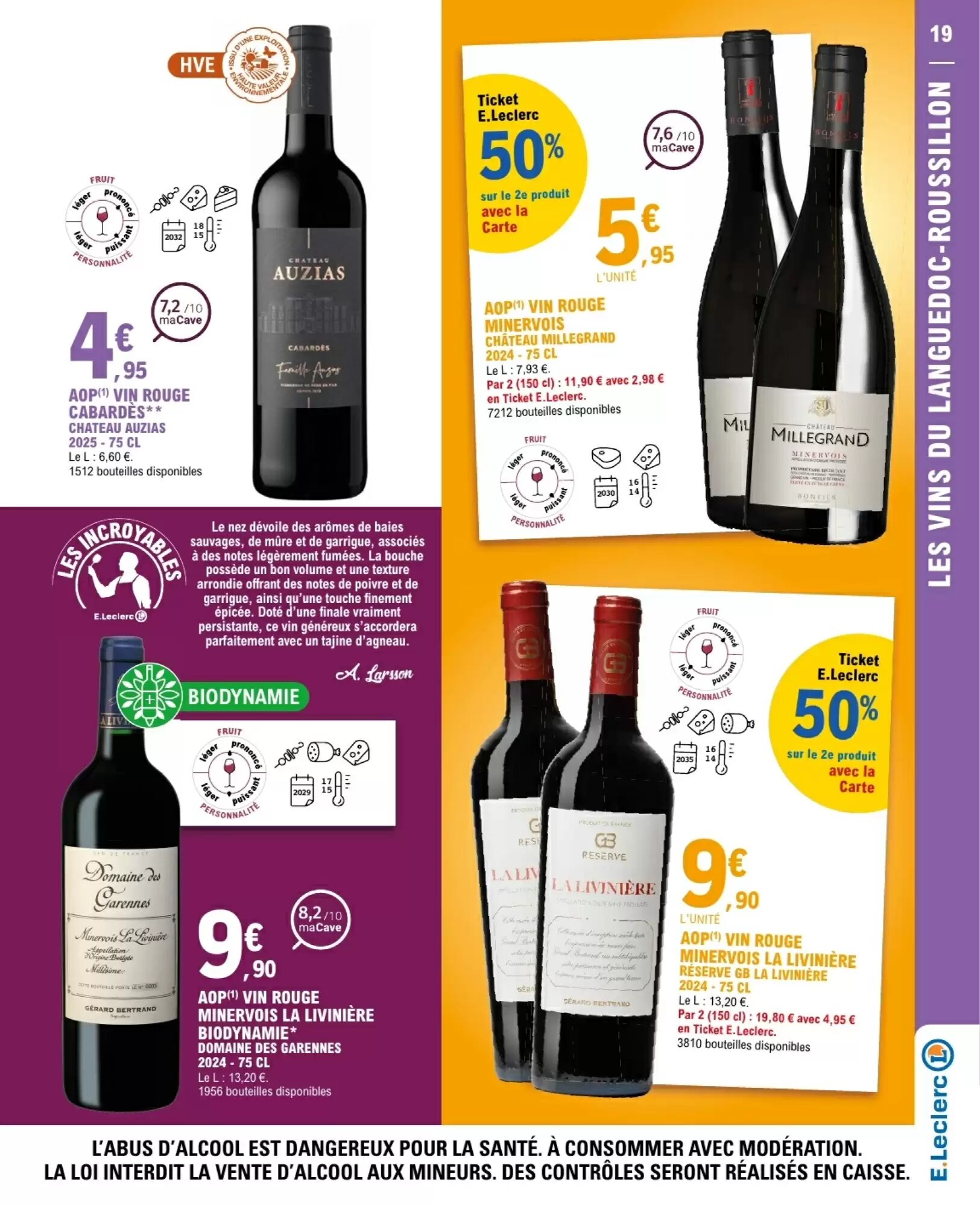 Prospectus promotionnel E.Leclerc valable à partir du 26/09/2026 - Page 19.