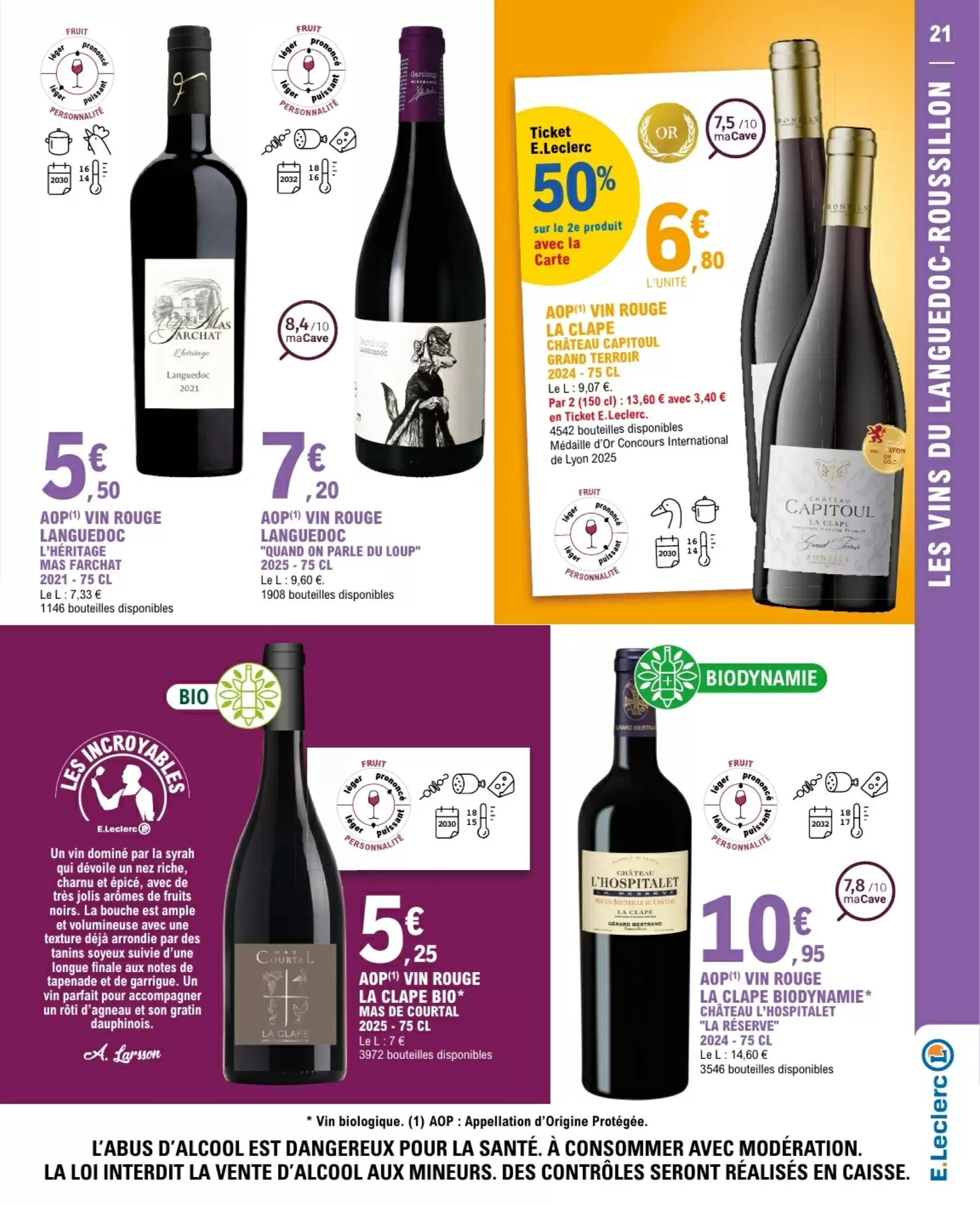 Prospectus promotionnel E.Leclerc valable à partir du 26/09/2026 - Page 21.