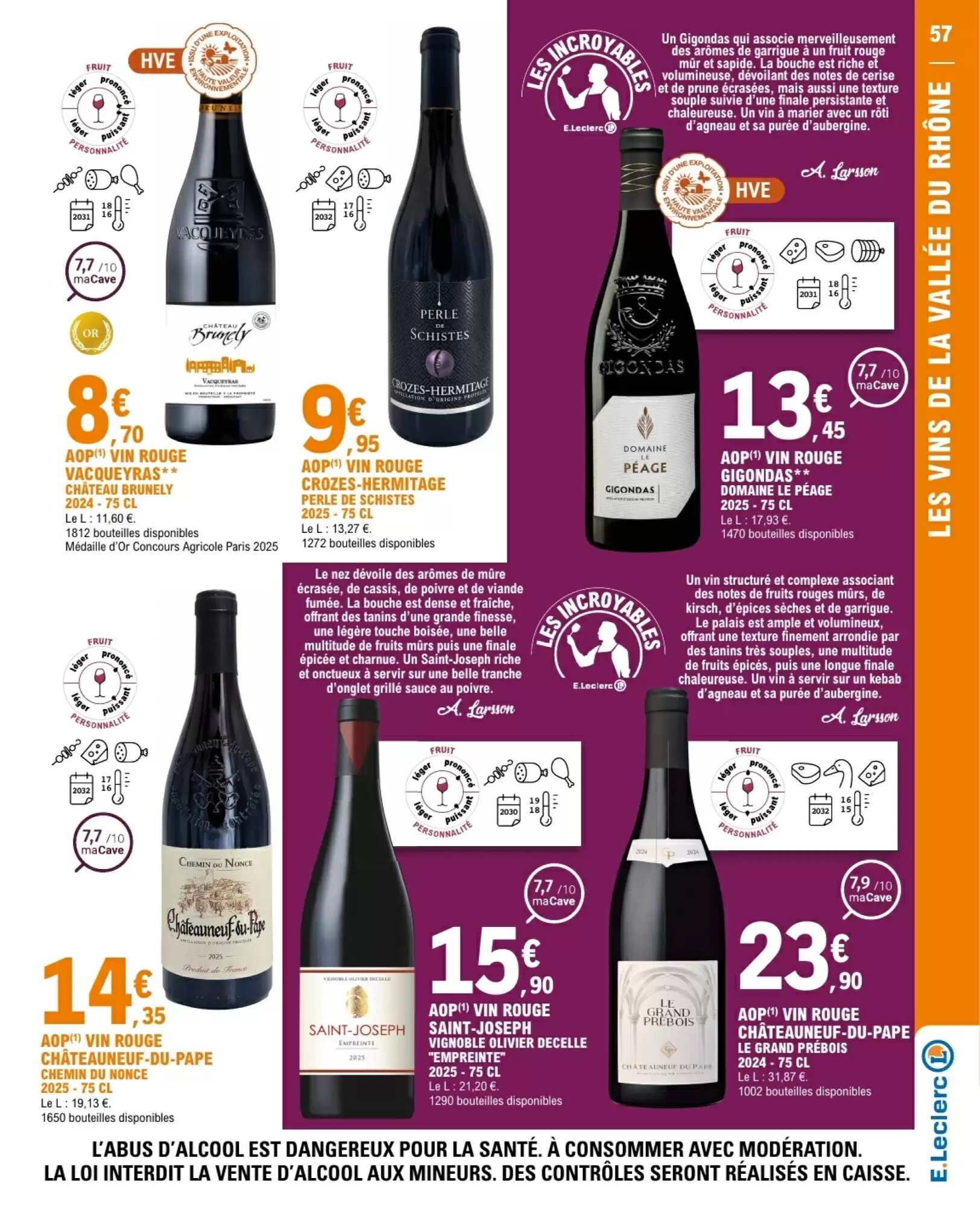 Prospectus promotionnel E.Leclerc valable à partir du 26/09/2026 - Page 57.