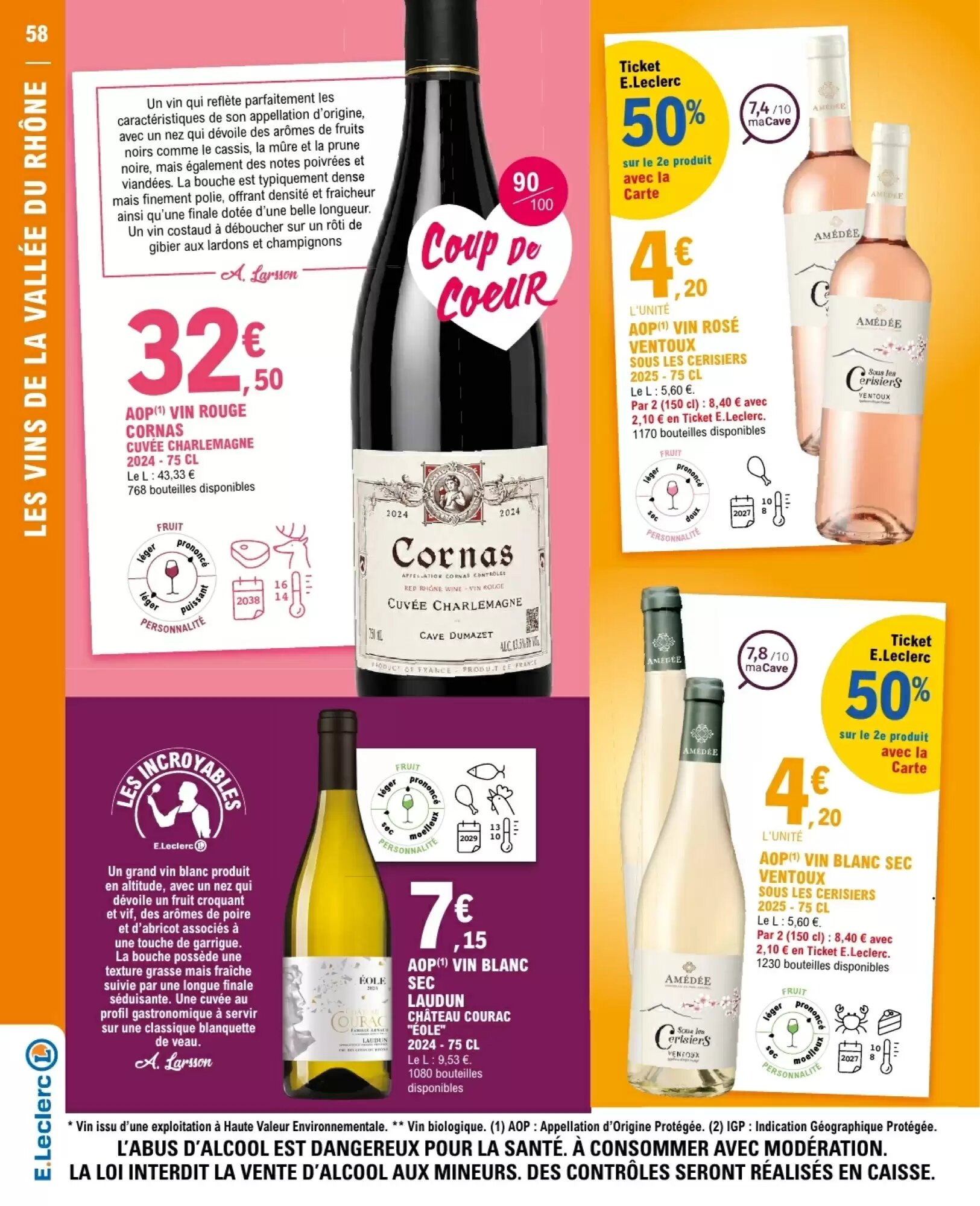 Prospectus promotionnel E.Leclerc valable à partir du 26/09/2026 - Page 58.