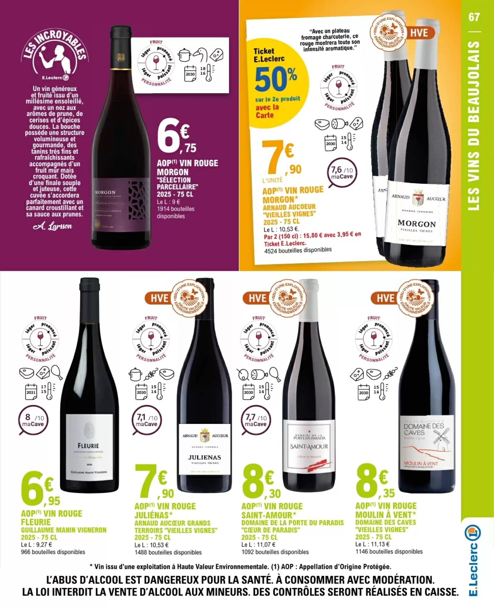 Prospectus promotionnel E.Leclerc valable à partir du 26/09/2026 - Page 67.