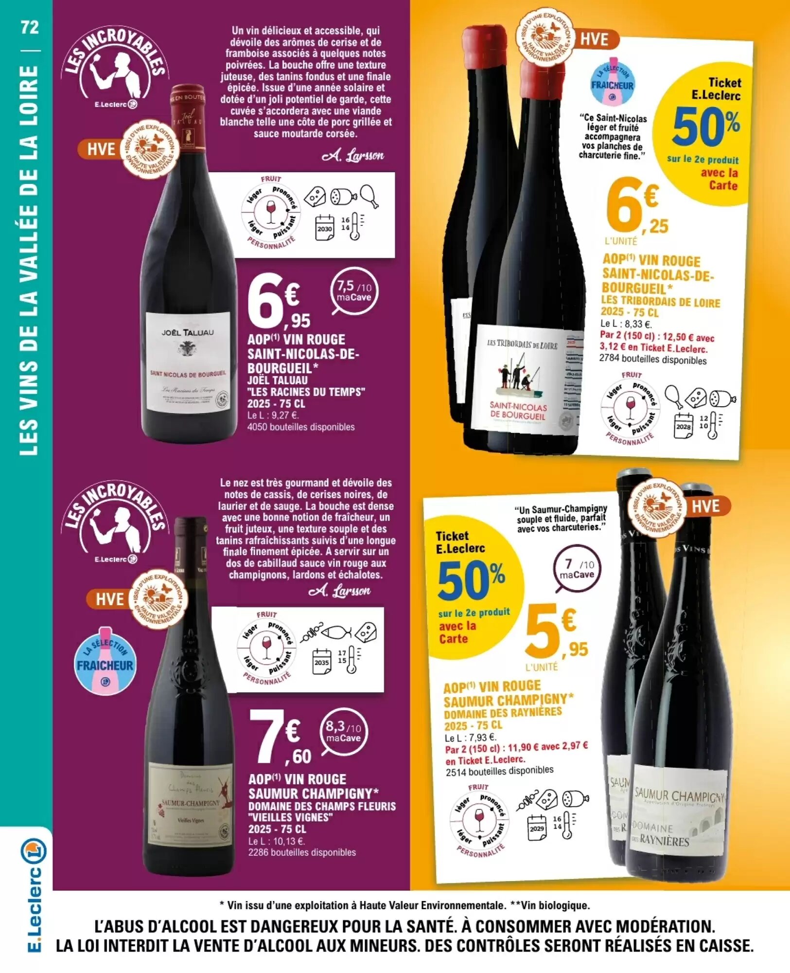 Prospectus promotionnel E.Leclerc valable à partir du 26/09/2026 - Page 72.