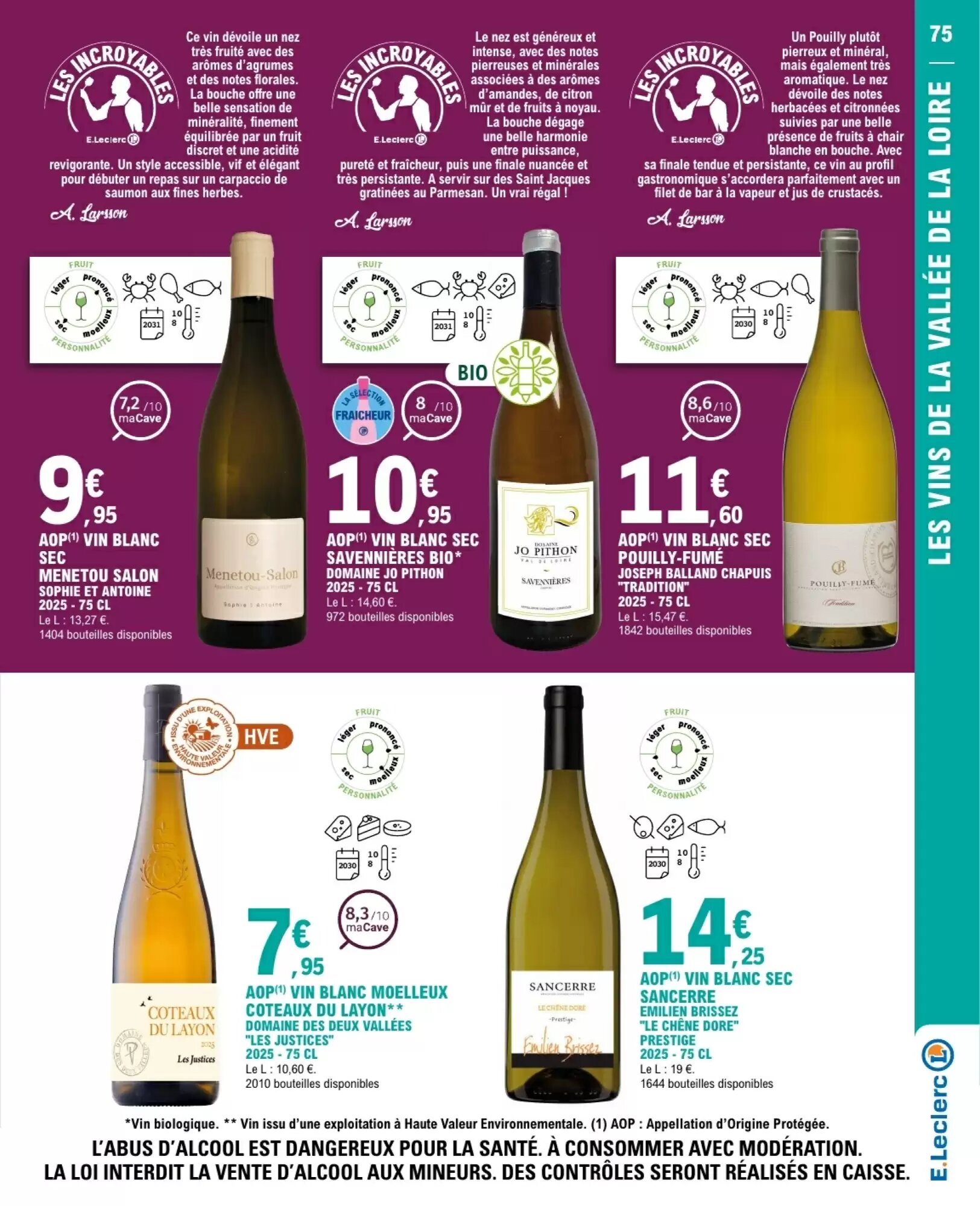 Prospectus promotionnel E.Leclerc valable à partir du 26/09/2026 - Page 75.