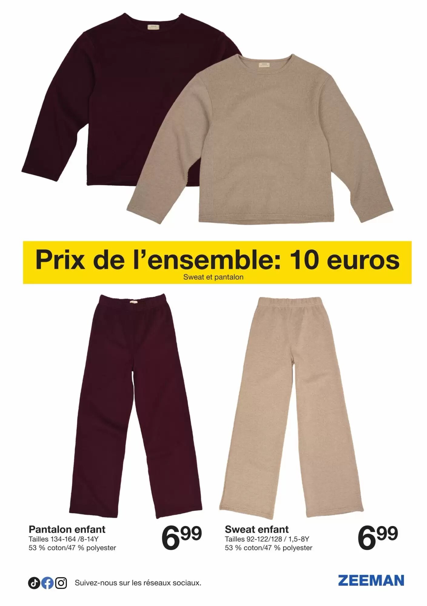Prospectus promotionnel Zeeman valable à partir du 26/09/2026 - Page 9.