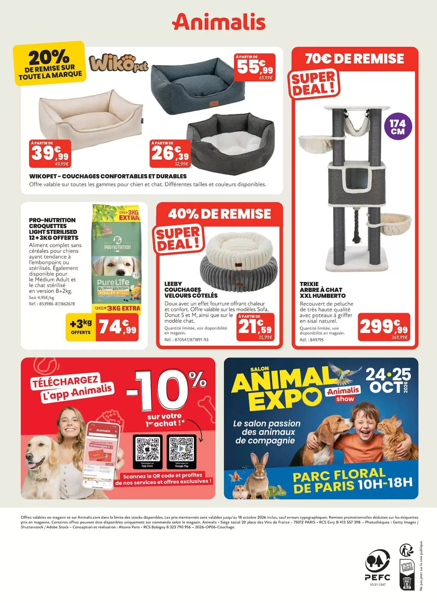 Prospectus promotionnel Animalis valable à partir du 28/09/2026 - Page 12.