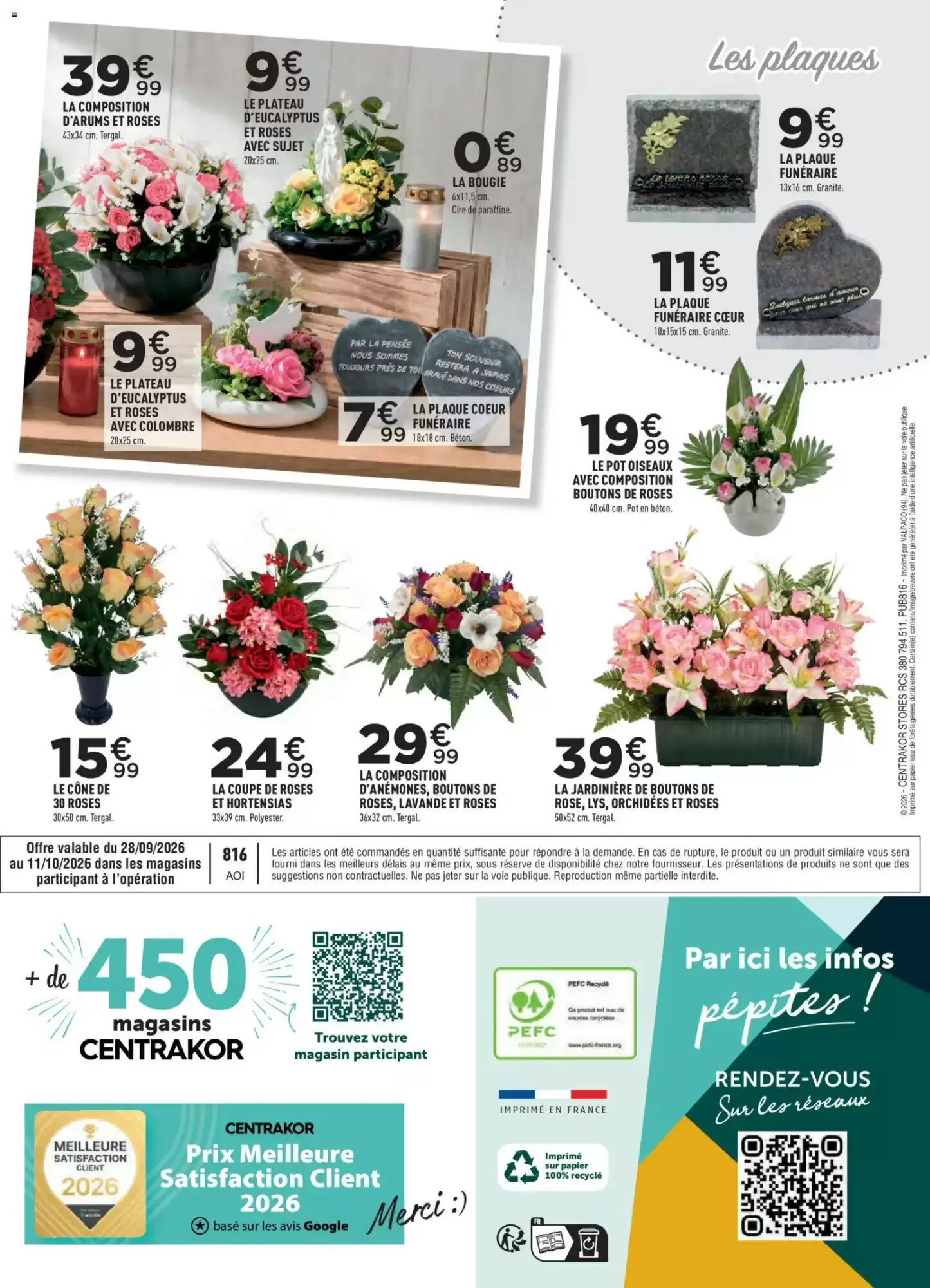 Prospectus promotionnel Centrakor valable à partir du 28/09/2026 - Page 8.