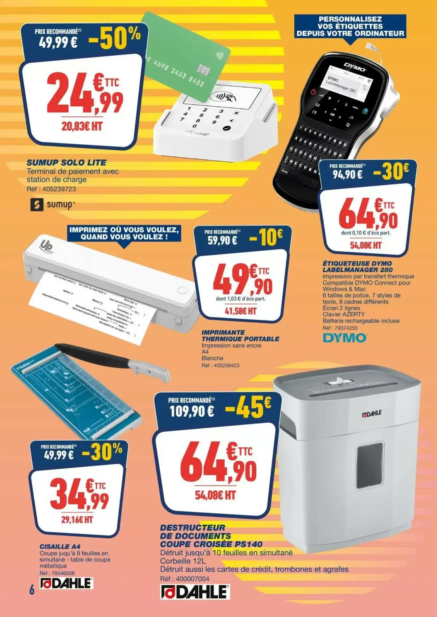 Prospectus promotionnel Bureau Vallée valable à partir du 28/09/2026 - Page 6.