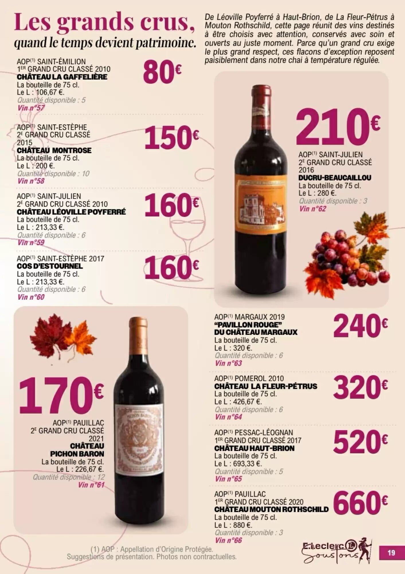 Prospectus promotionnel E.Leclerc valable à partir du 28/09/2026 - Page 19.