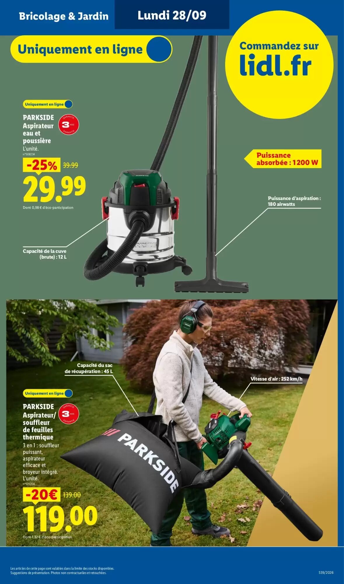 Prospectus promotionnel Lidl valable à partir du 28/09/2026 - Page 3.