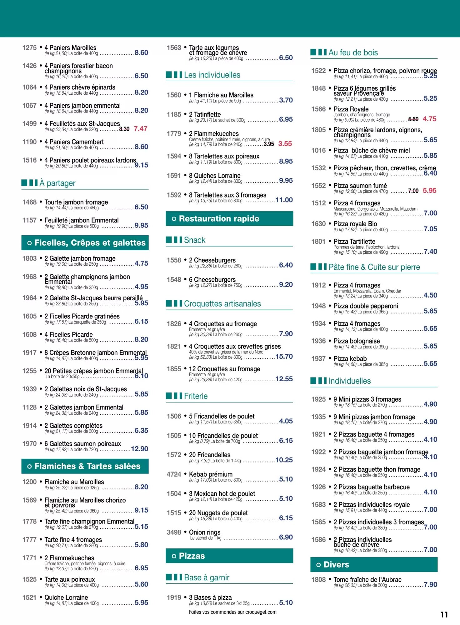 Prospectus promotionnel Croque Gel valable à partir du 28/09/2026 - Page 11.
