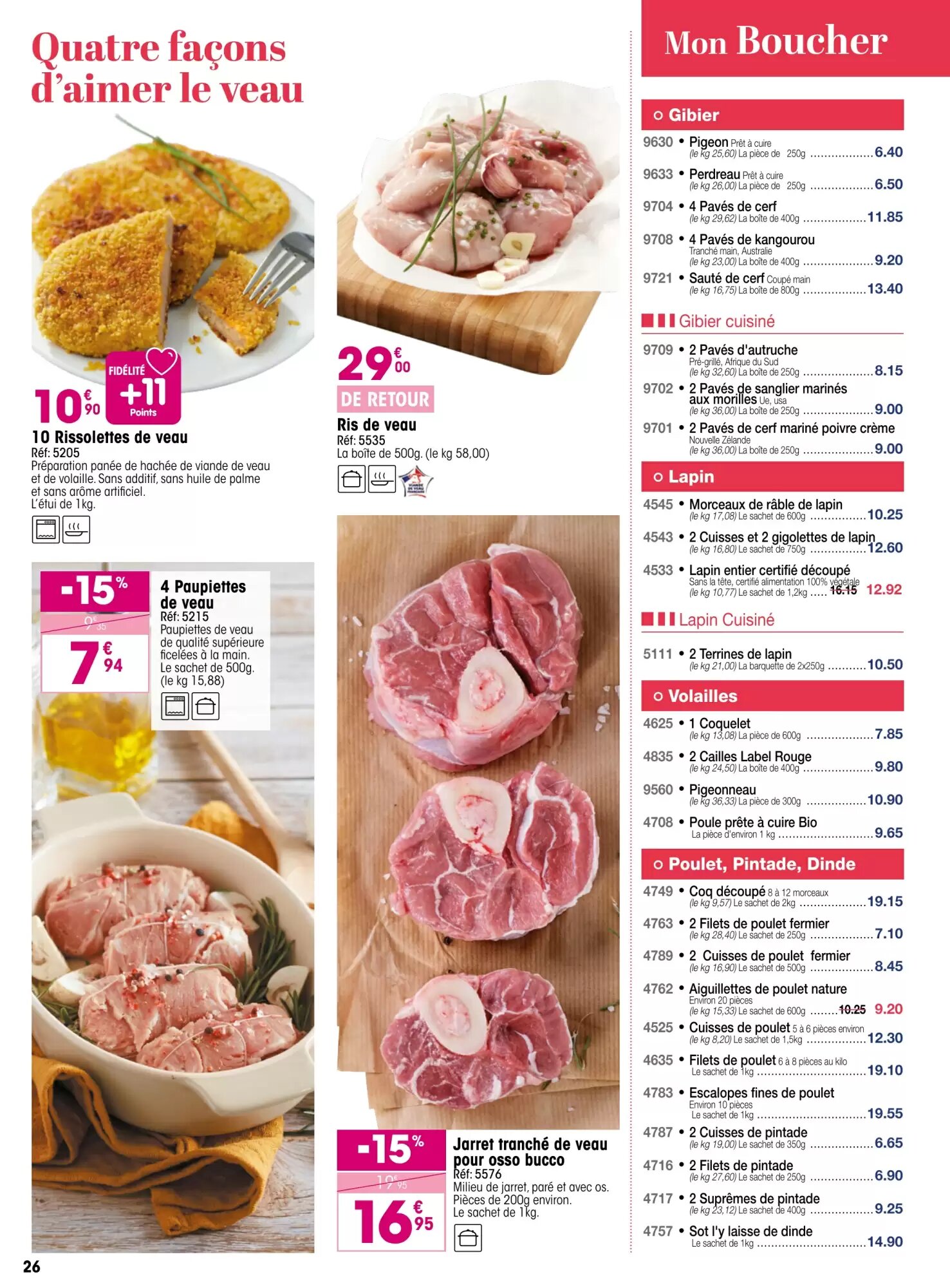 Prospectus promotionnel Croque Gel valable à partir du 28/09/2026 - Page 26.