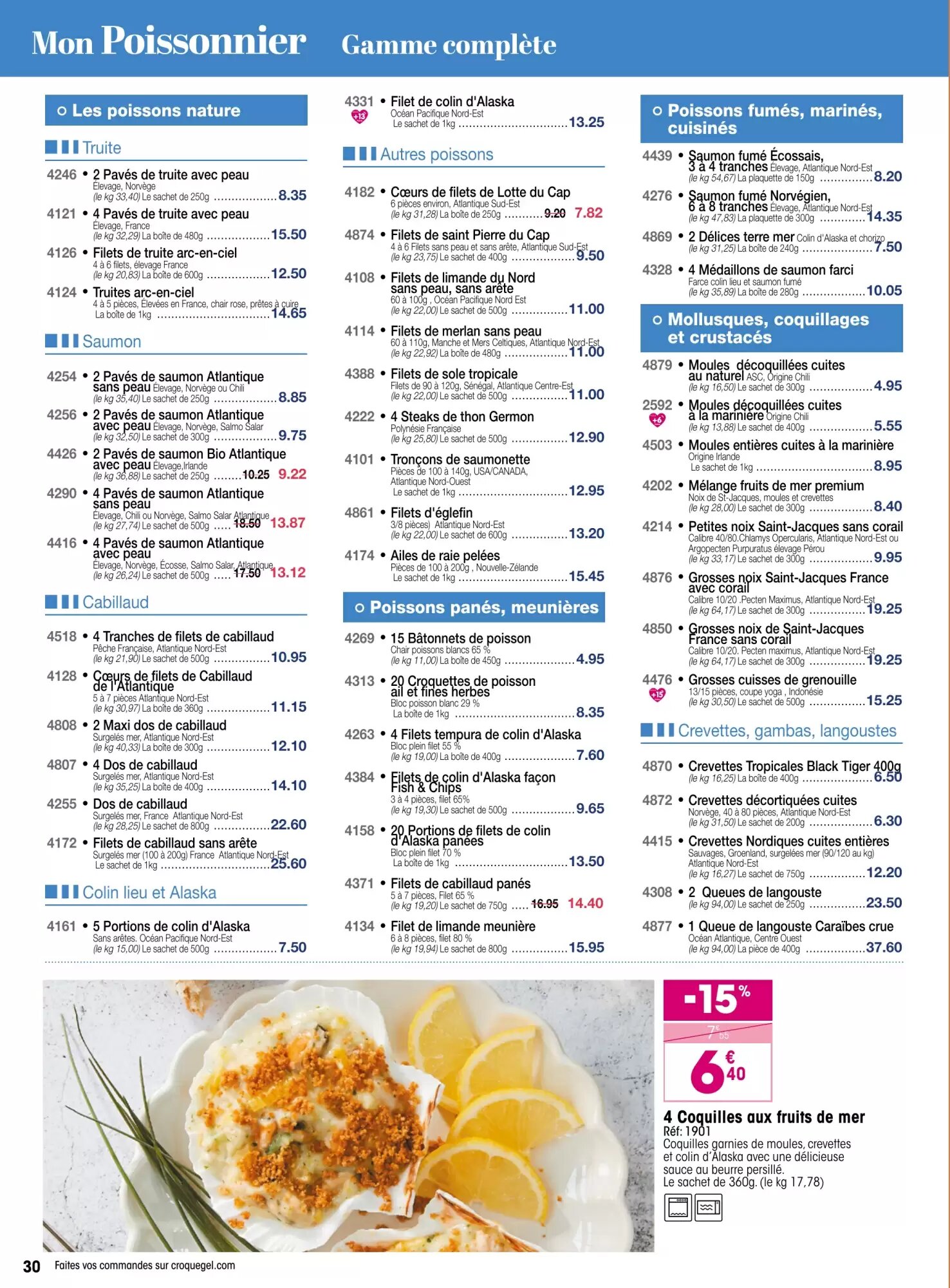 Prospectus promotionnel Croque Gel valable à partir du 28/09/2026 - Page 30.