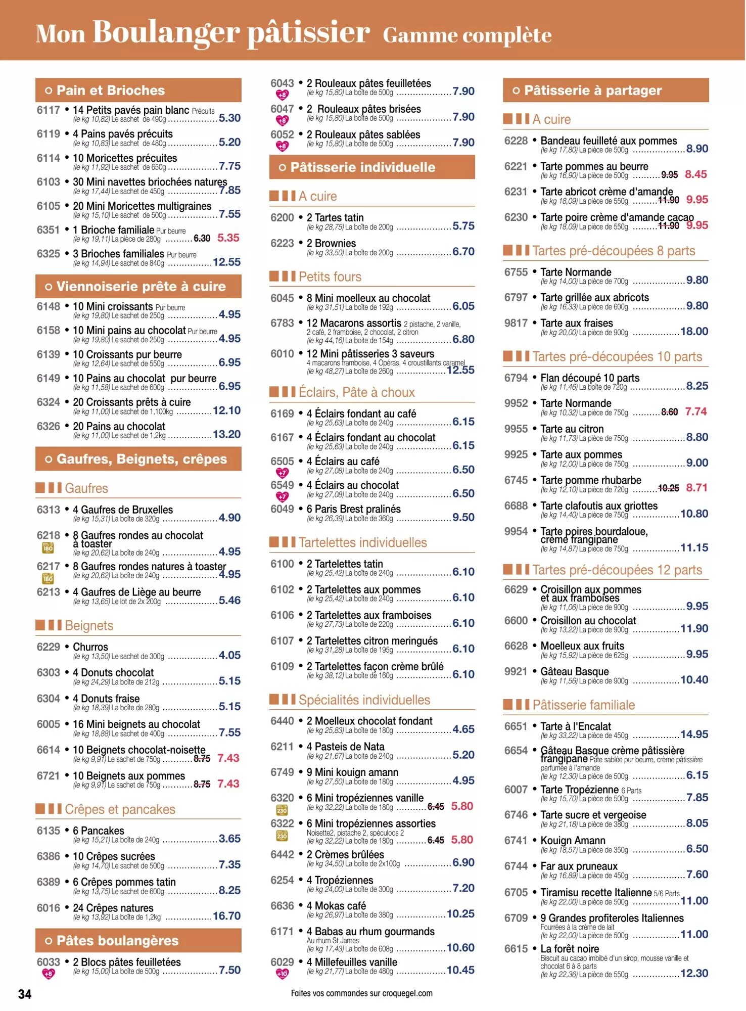 Prospectus promotionnel Croque Gel valable à partir du 28/09/2026 - Page 34.
