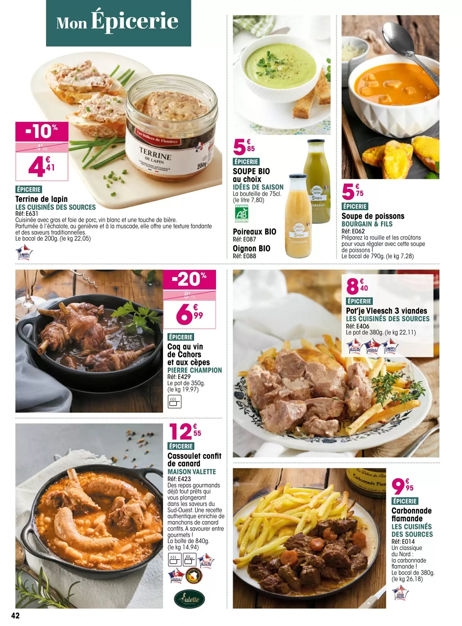 Prospectus promotionnel Croque Gel valable à partir du 28/09/2026 - Page 42.