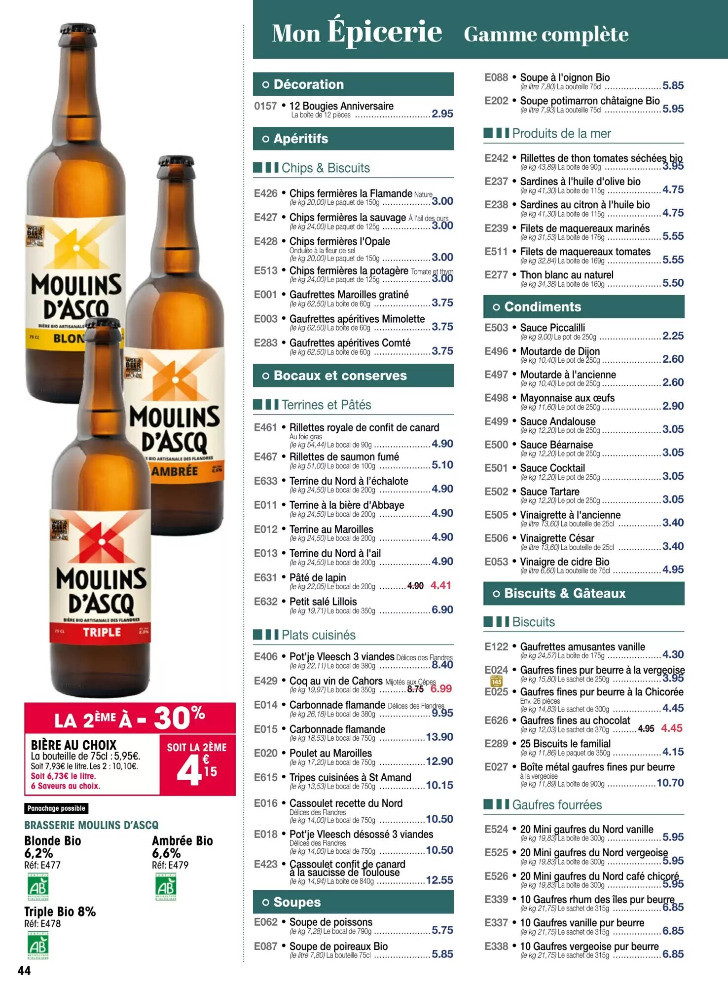 Prospectus promotionnel Croque Gel valable à partir du 28/09/2026 - Page 44.