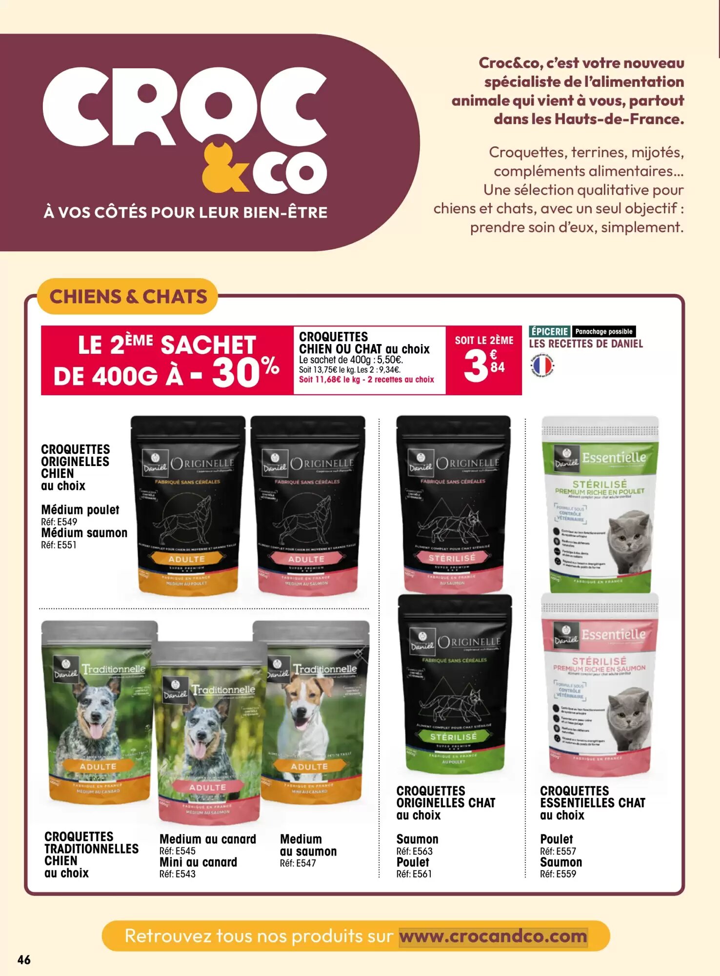 Prospectus promotionnel Croque Gel valable à partir du 28/09/2026 - Page 46.