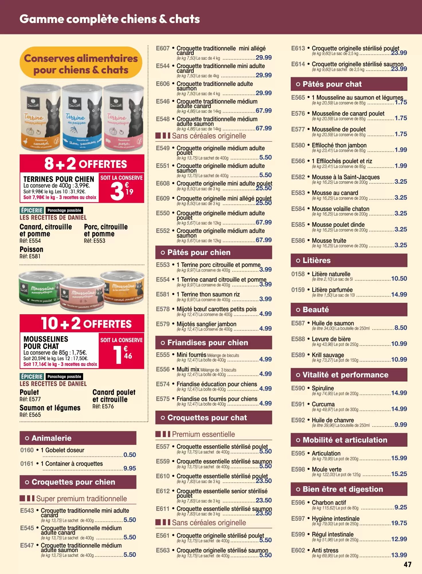 Prospectus promotionnel Croque Gel valable à partir du 28/09/2026 - Page 47.