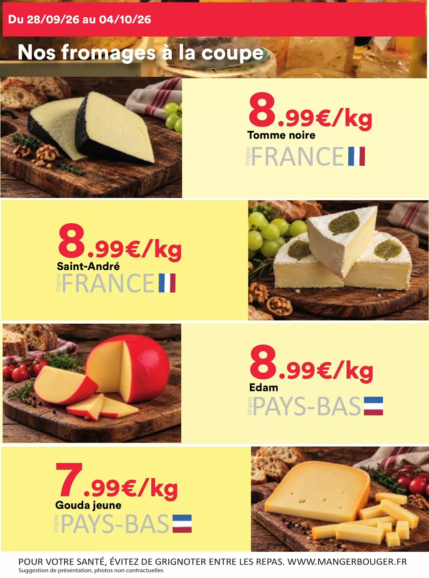 Prospectus promotionnel Hmarket valable à partir du 28/09/2026 - Page 4.