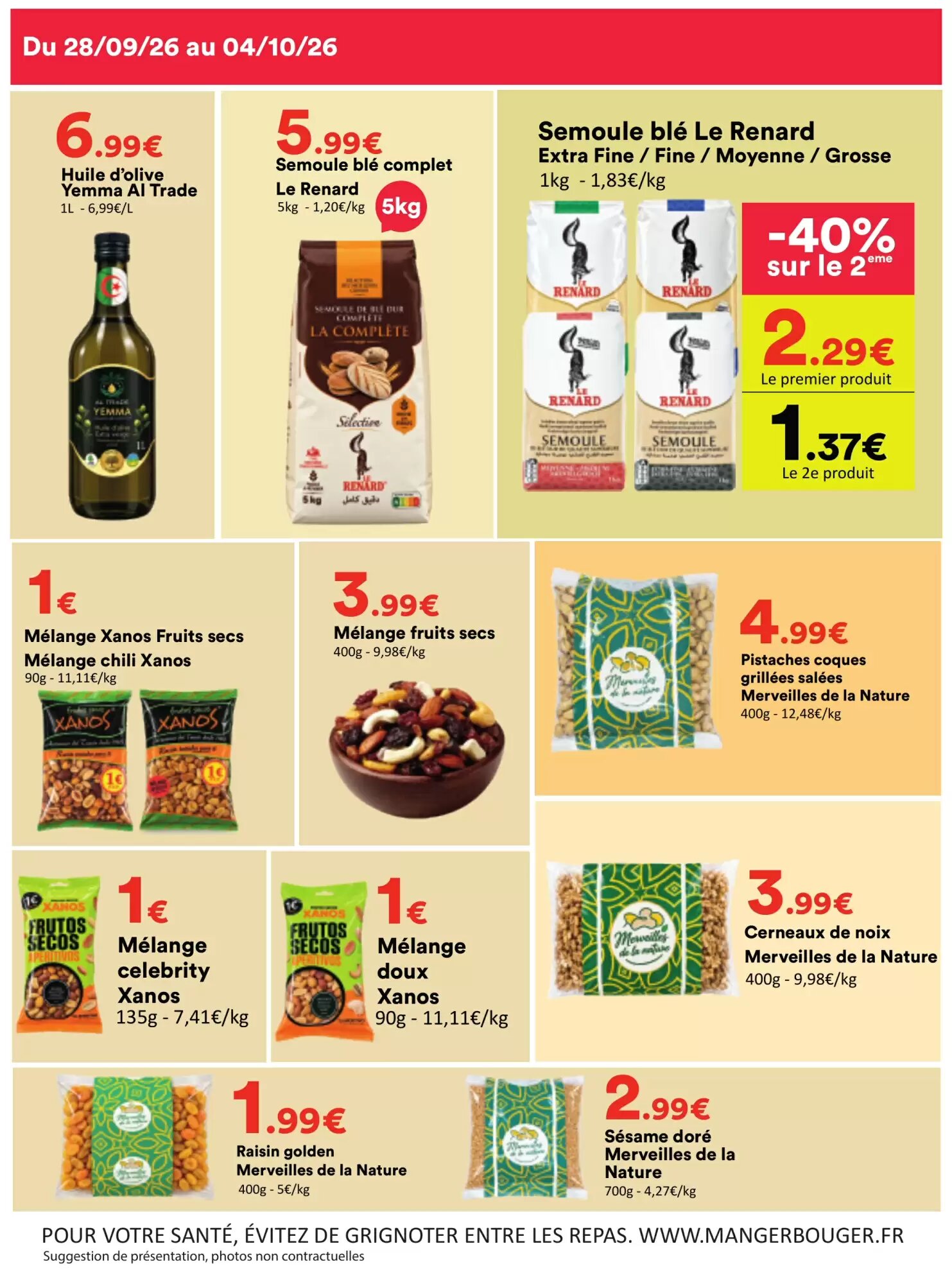 Prospectus promotionnel Hmarket valable à partir du 28/09/2026 - Page 7.