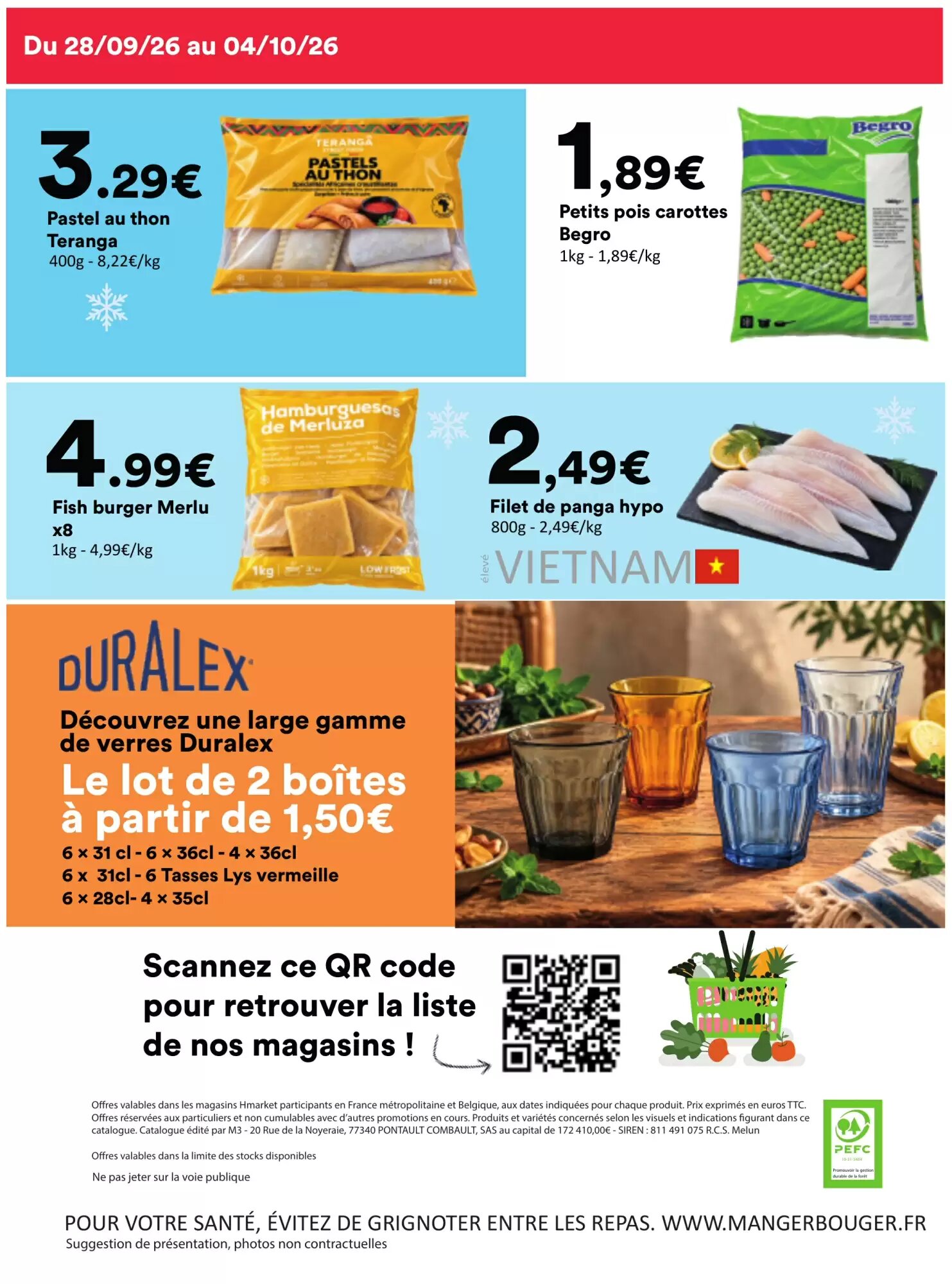 Prospectus promotionnel Hmarket valable à partir du 28/09/2026 - Page 8.