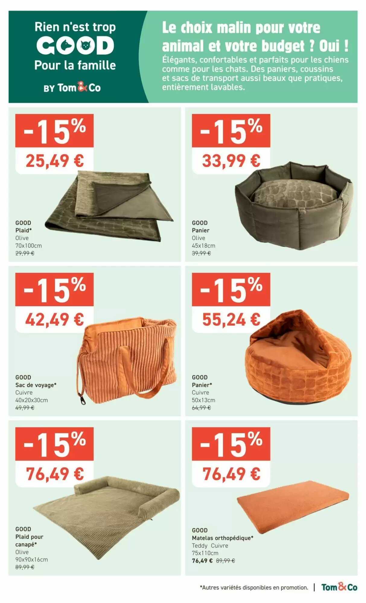 Prospectus promotionnel Tom&Co valable à partir du 28/09/2026 - Page 7.