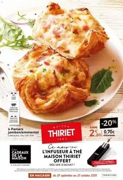 Prospectus promotionnel Thiriet valable à partir du 28/09/2026