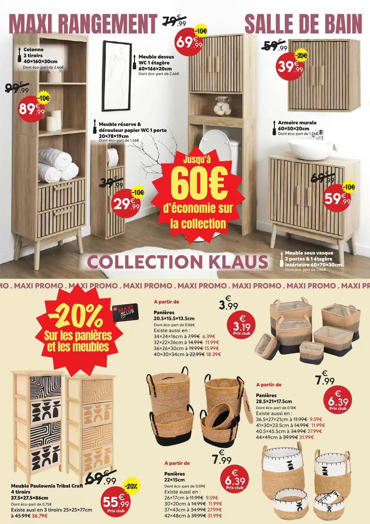 Prospectus promotionnel Maxi Bazar valable à partir du 28/09/2026 - Page 16.