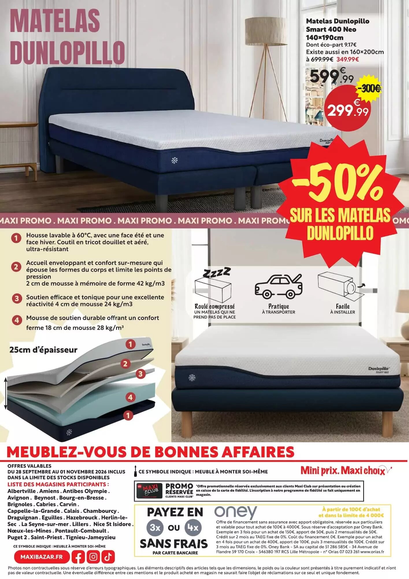 Prospectus promotionnel Maxi Bazar valable à partir du 28/09/2026 - Page 18.