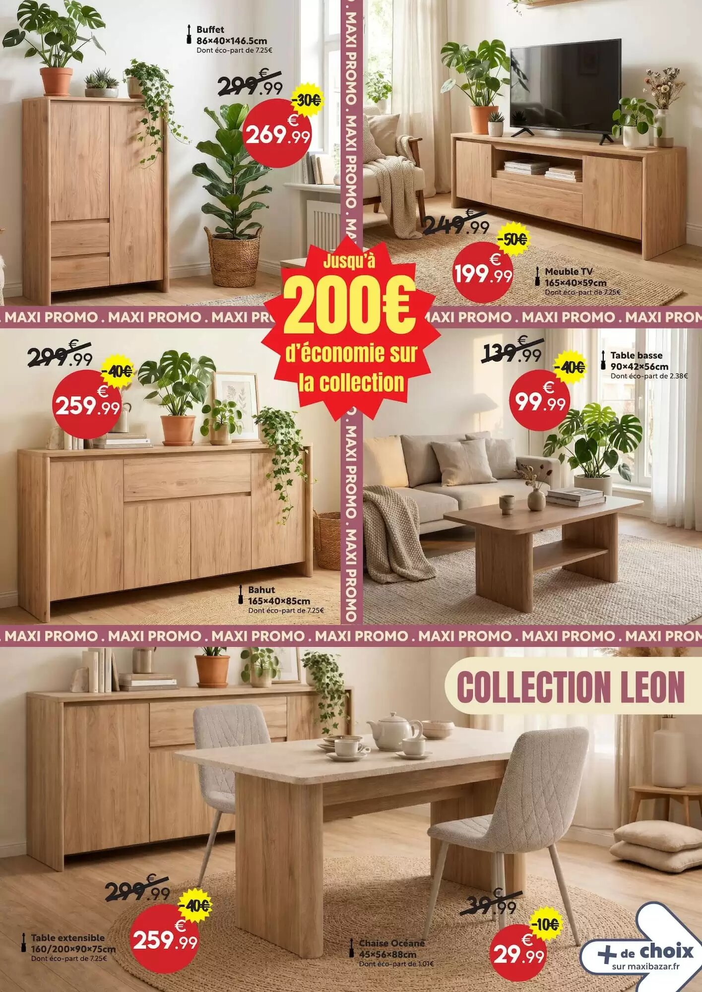 Prospectus promotionnel Maxi Bazar valable à partir du 28/09/2026 - Page 4.