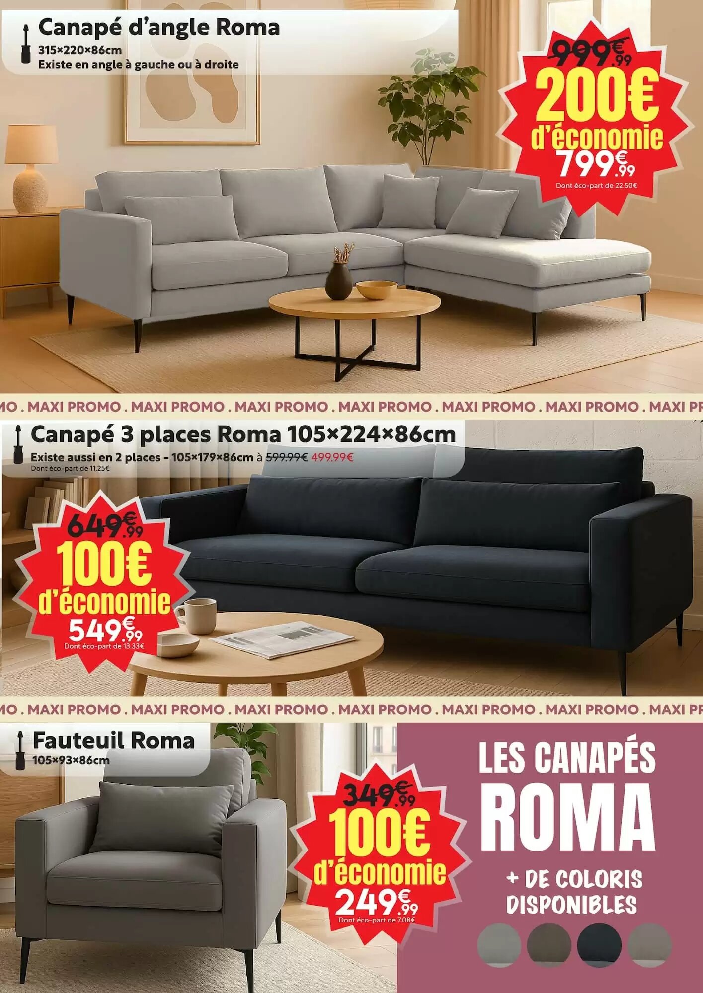 Prospectus promotionnel Maxi Bazar valable à partir du 28/09/2026 - Page 8.