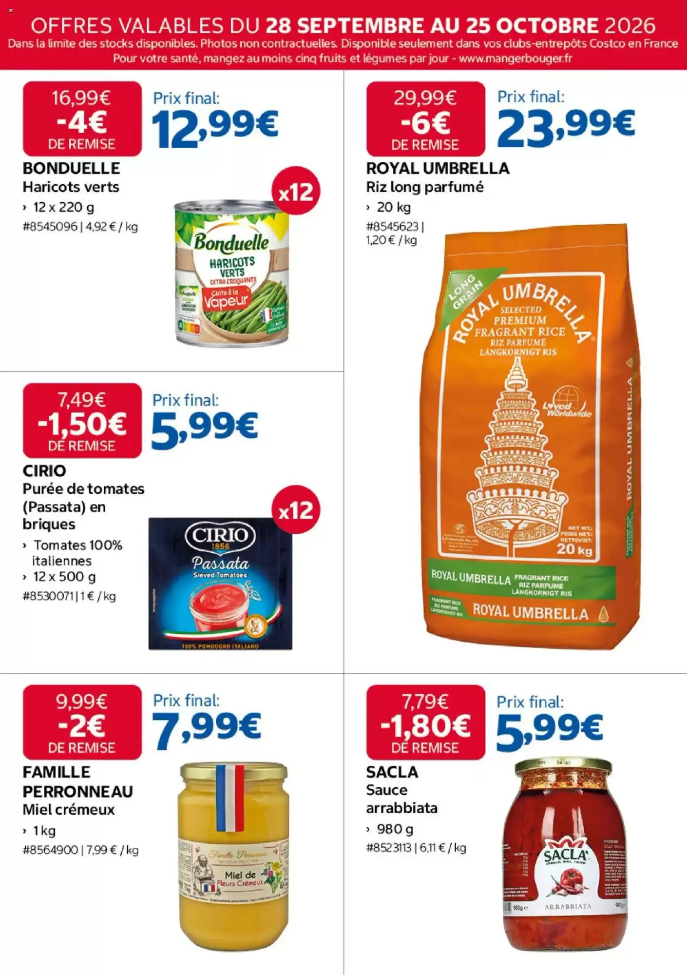 Prospectus promotionnel Costco valable à partir du 28/09/2026 - Page 13.