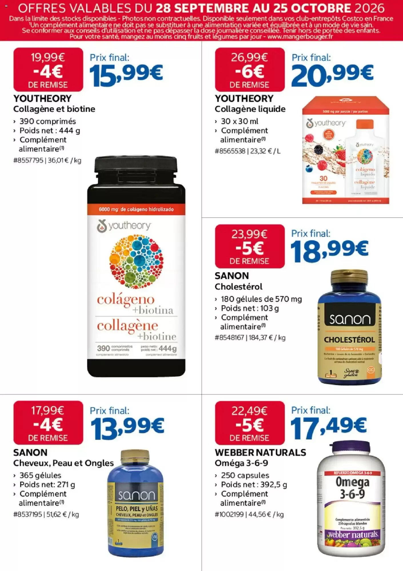 Prospectus promotionnel Costco valable à partir du 28/09/2026 - Page 18.