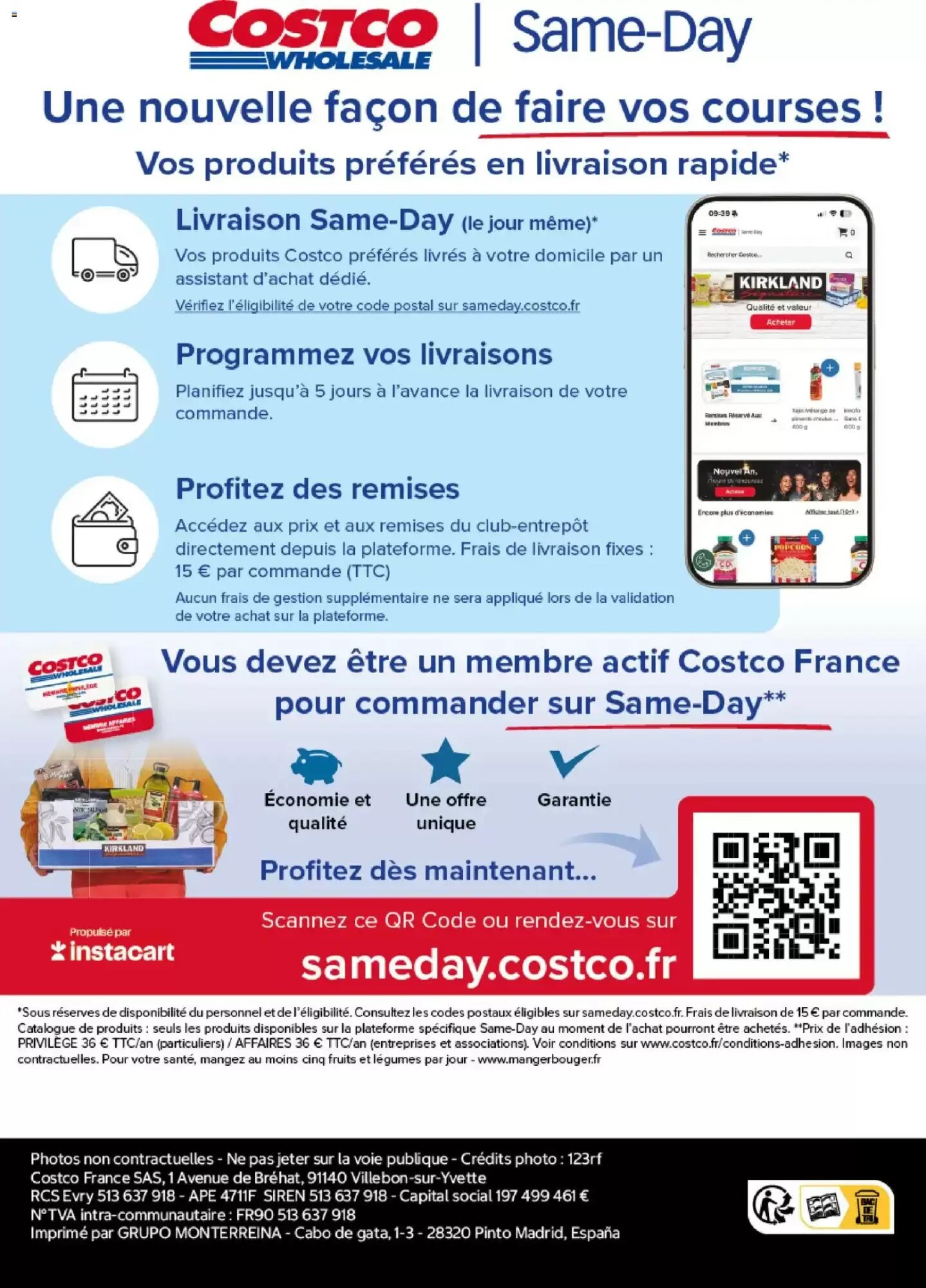 Prospectus promotionnel Costco valable à partir du 28/09/2026 - Page 20.
