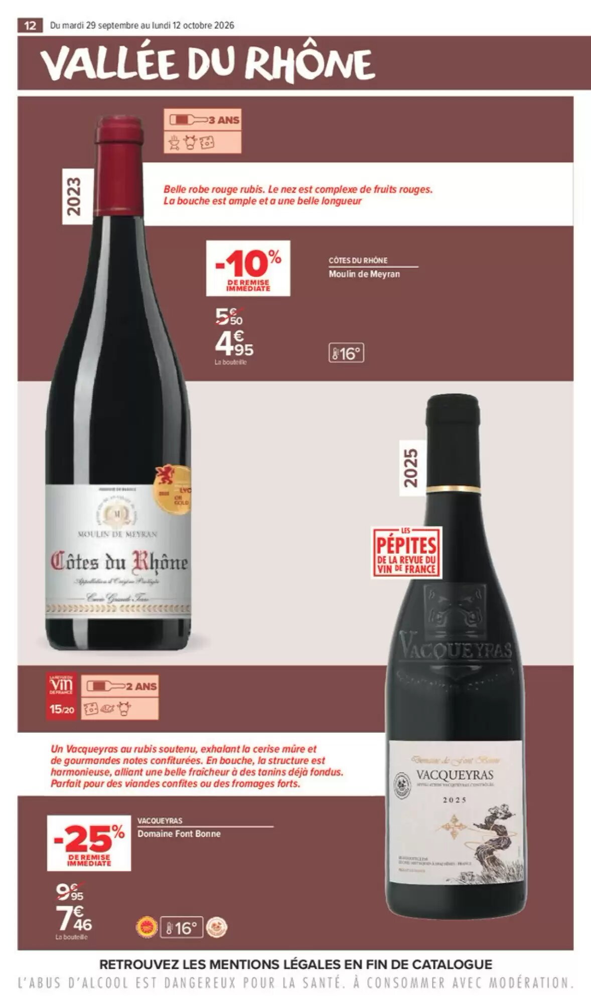Prospectus promotionnel Carrefour Market valable à partir du 29/09/2026 - Page 12.