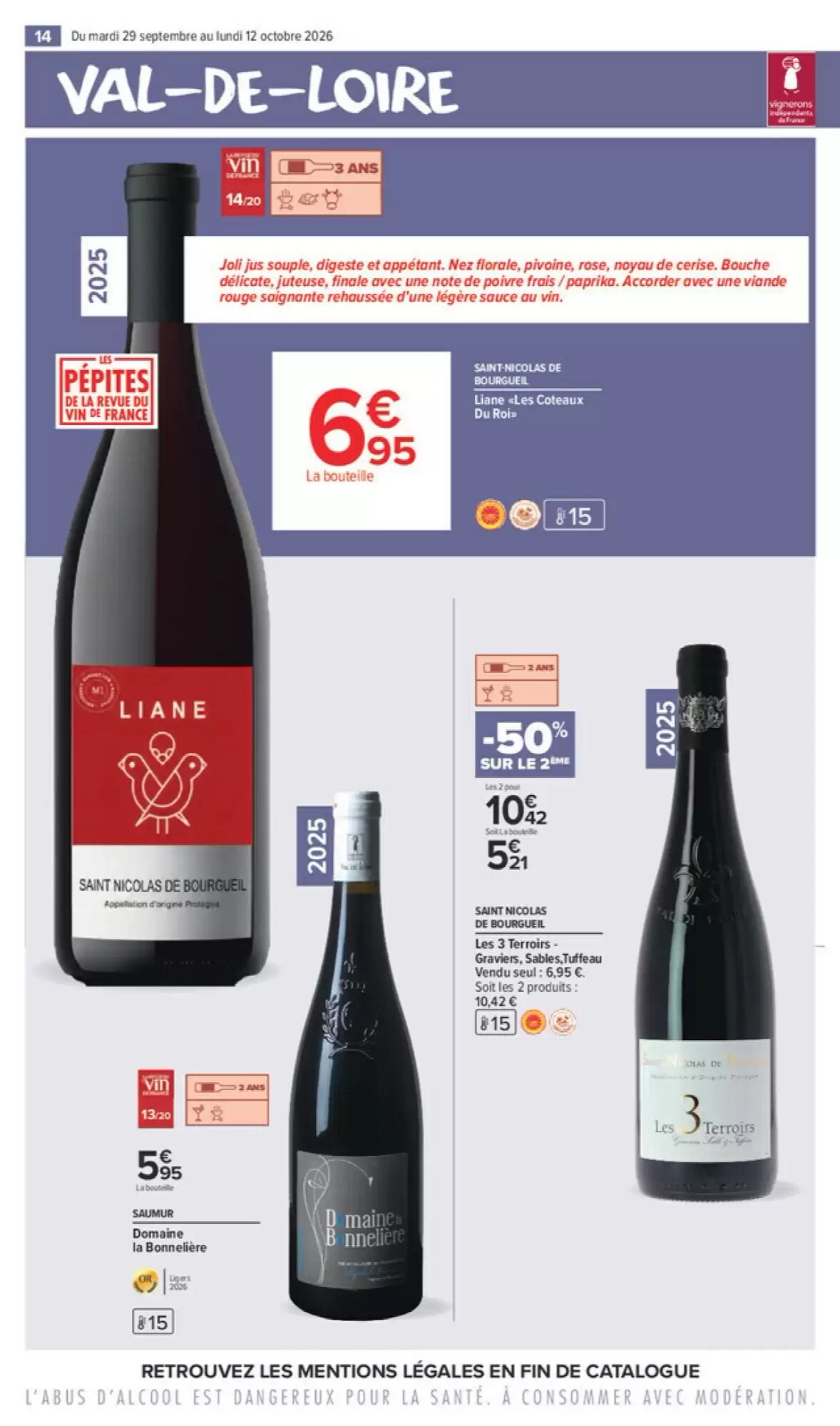 Prospectus promotionnel Carrefour Market valable à partir du 29/09/2026 - Page 14.