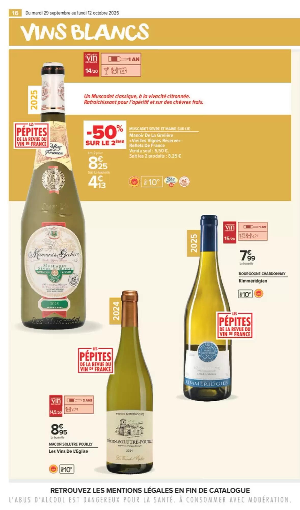 Prospectus promotionnel Carrefour Market valable à partir du 29/09/2026 - Page 16.