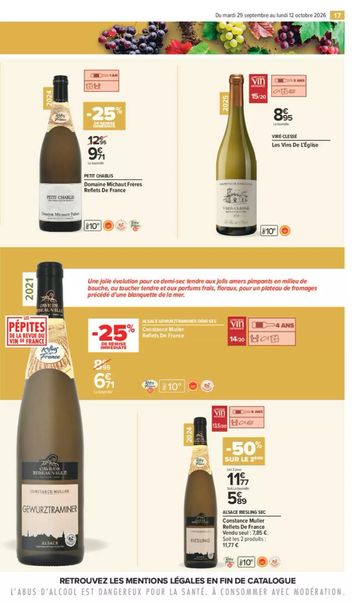 Prospectus promotionnel Carrefour Market valable à partir du 29/09/2026 - Page 17.