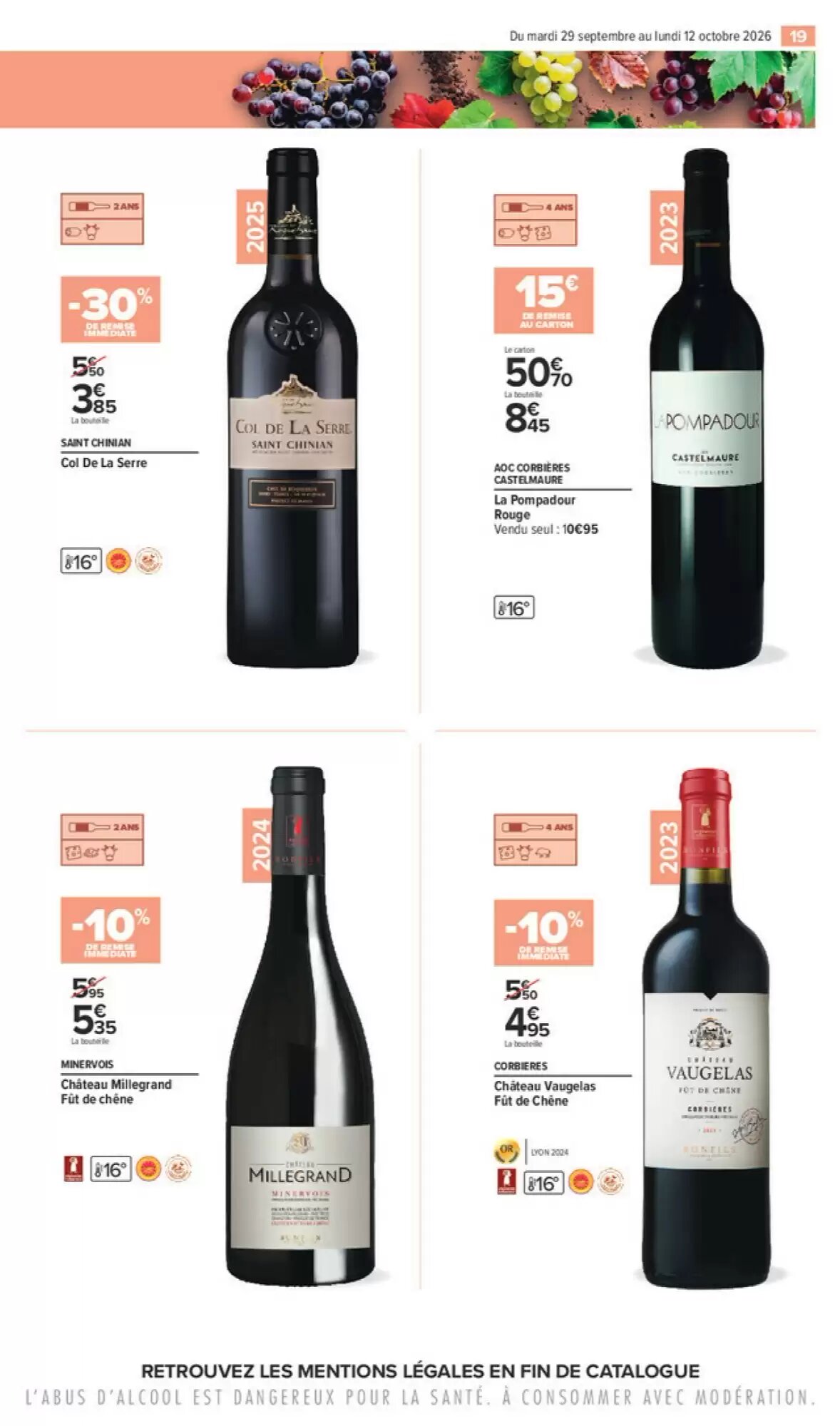 Prospectus promotionnel Carrefour Market valable à partir du 29/09/2026 - Page 19.