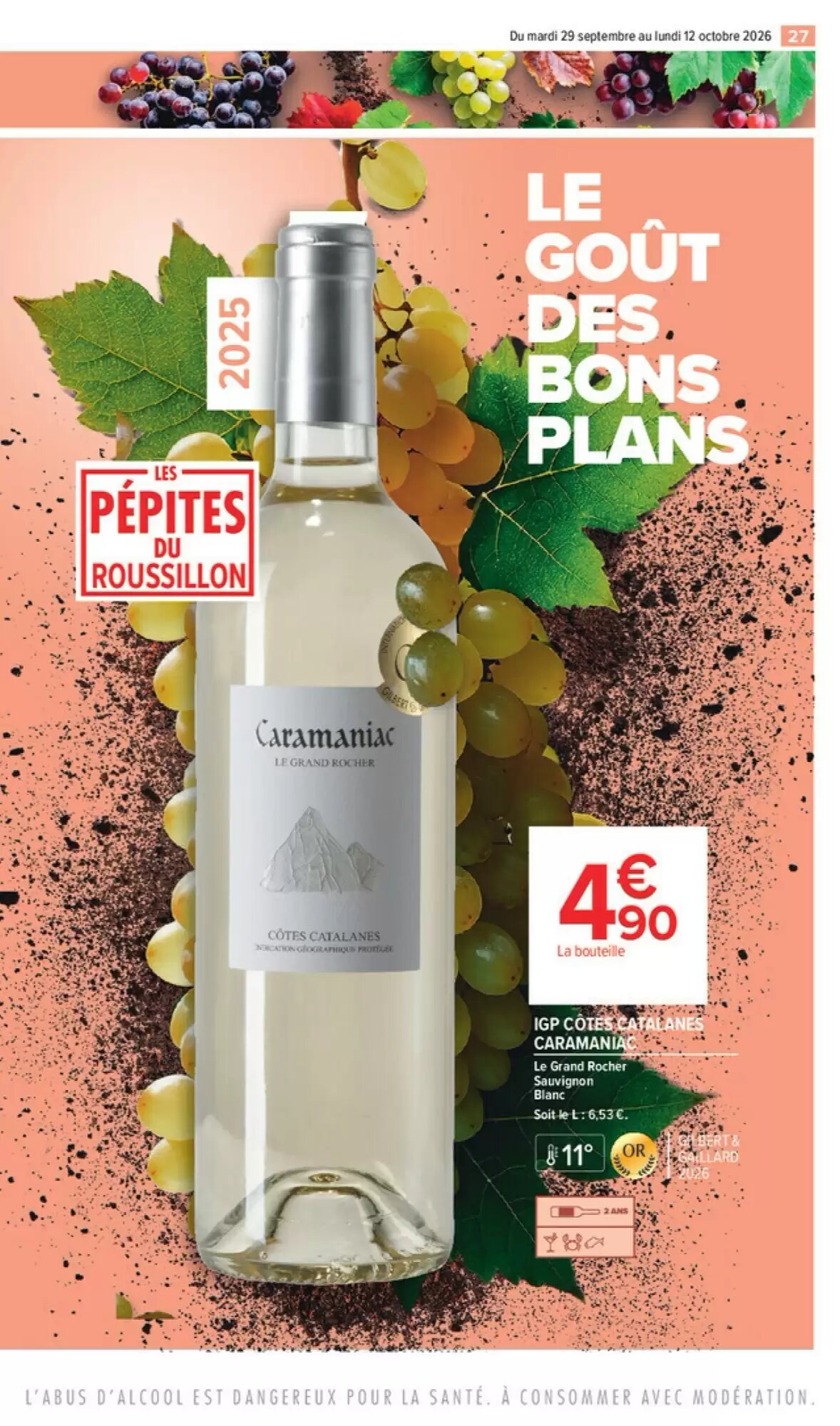 Prospectus promotionnel Carrefour Market valable à partir du 29/09/2026 - Page 27.