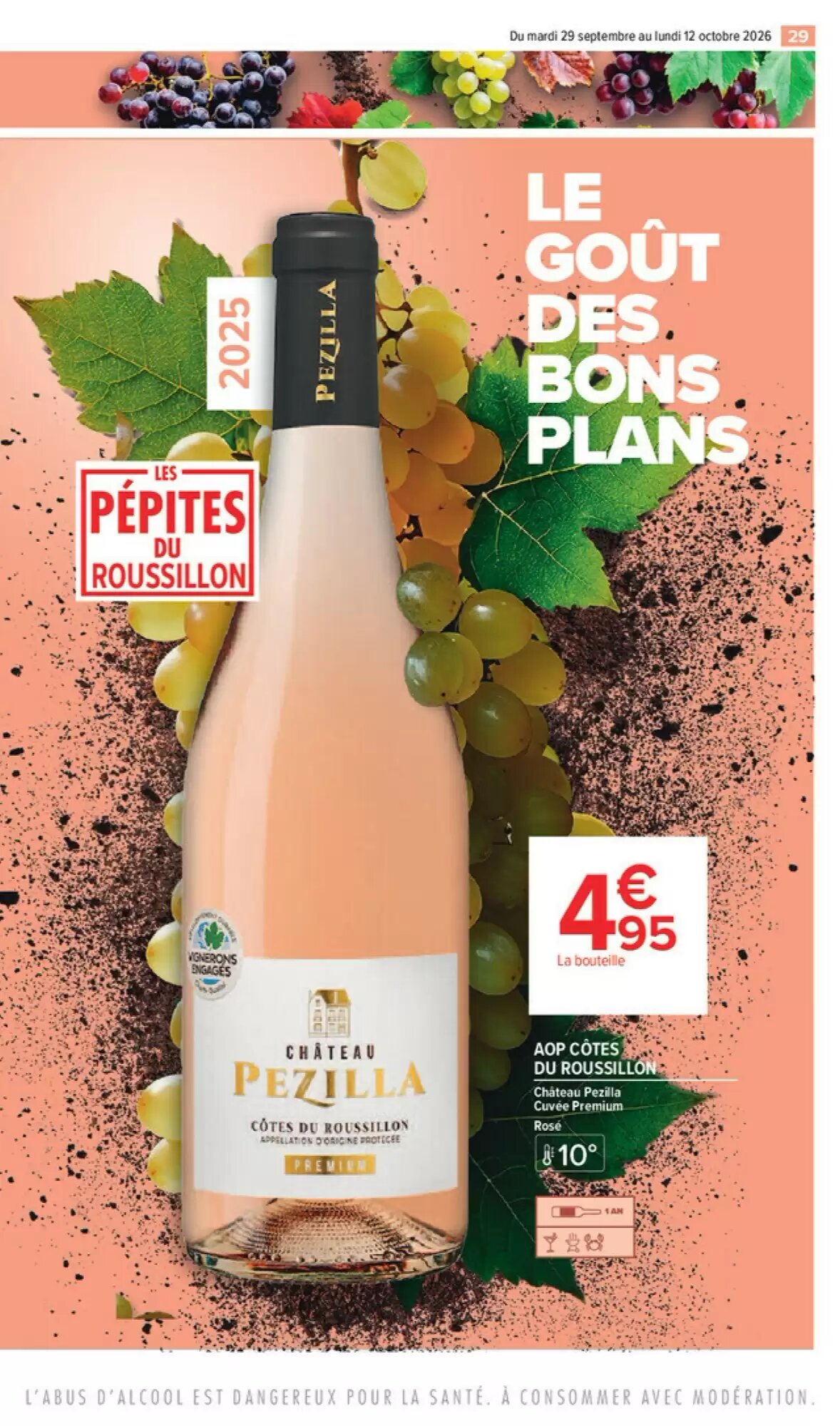 Prospectus promotionnel Carrefour Market valable à partir du 29/09/2026 - Page 29.