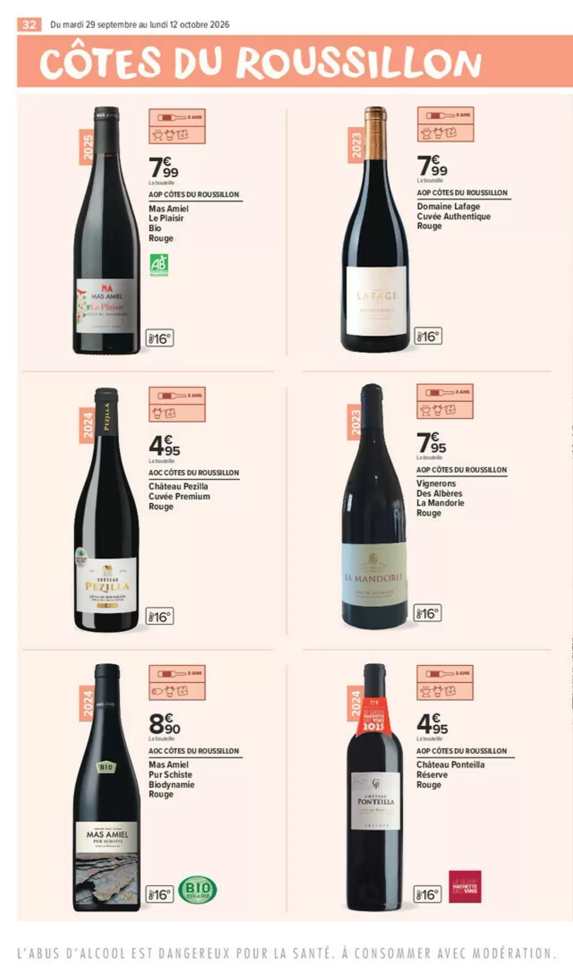Prospectus promotionnel Carrefour Market valable à partir du 29/09/2026 - Page 32.