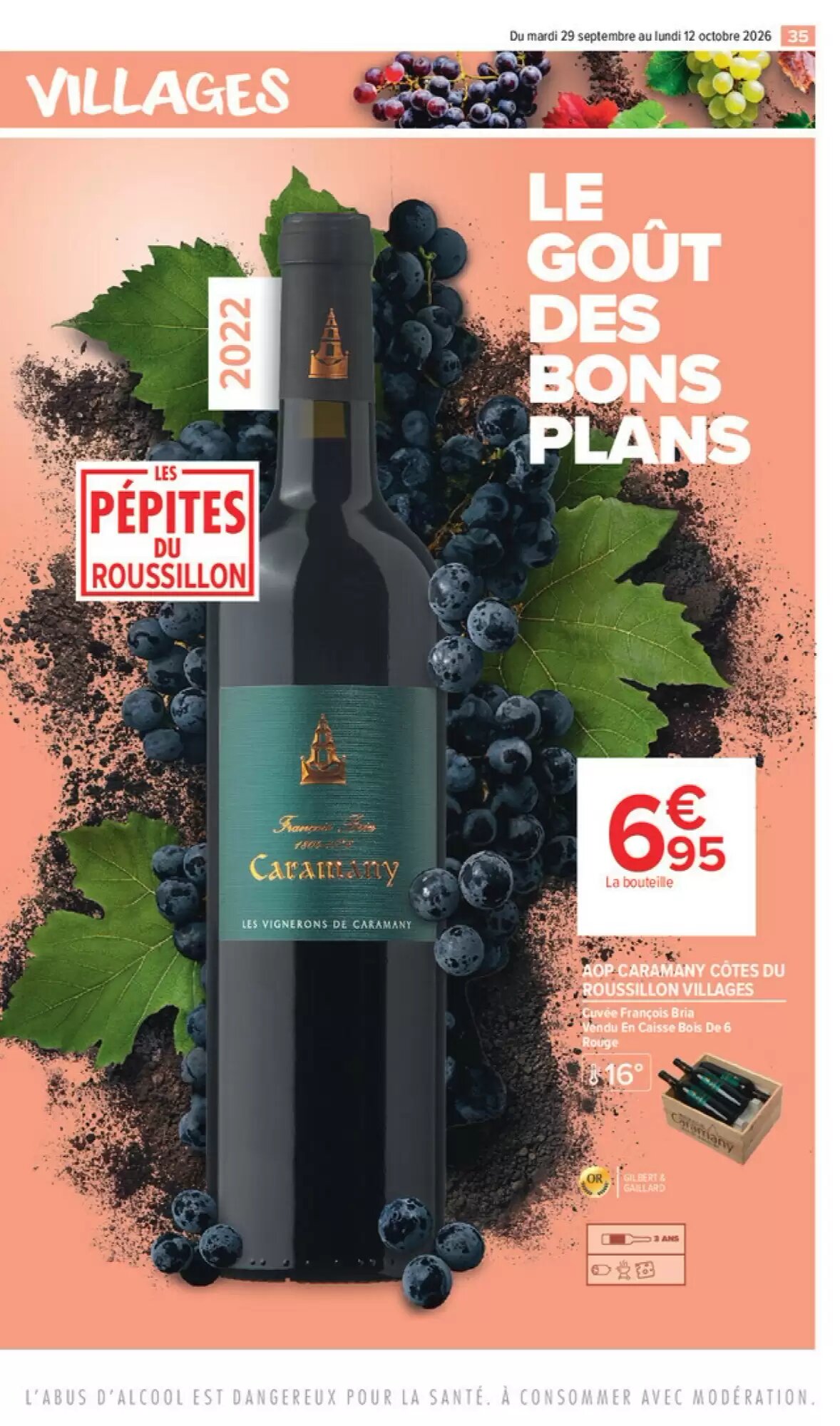 Prospectus promotionnel Carrefour Market valable à partir du 29/09/2026 - Page 35.